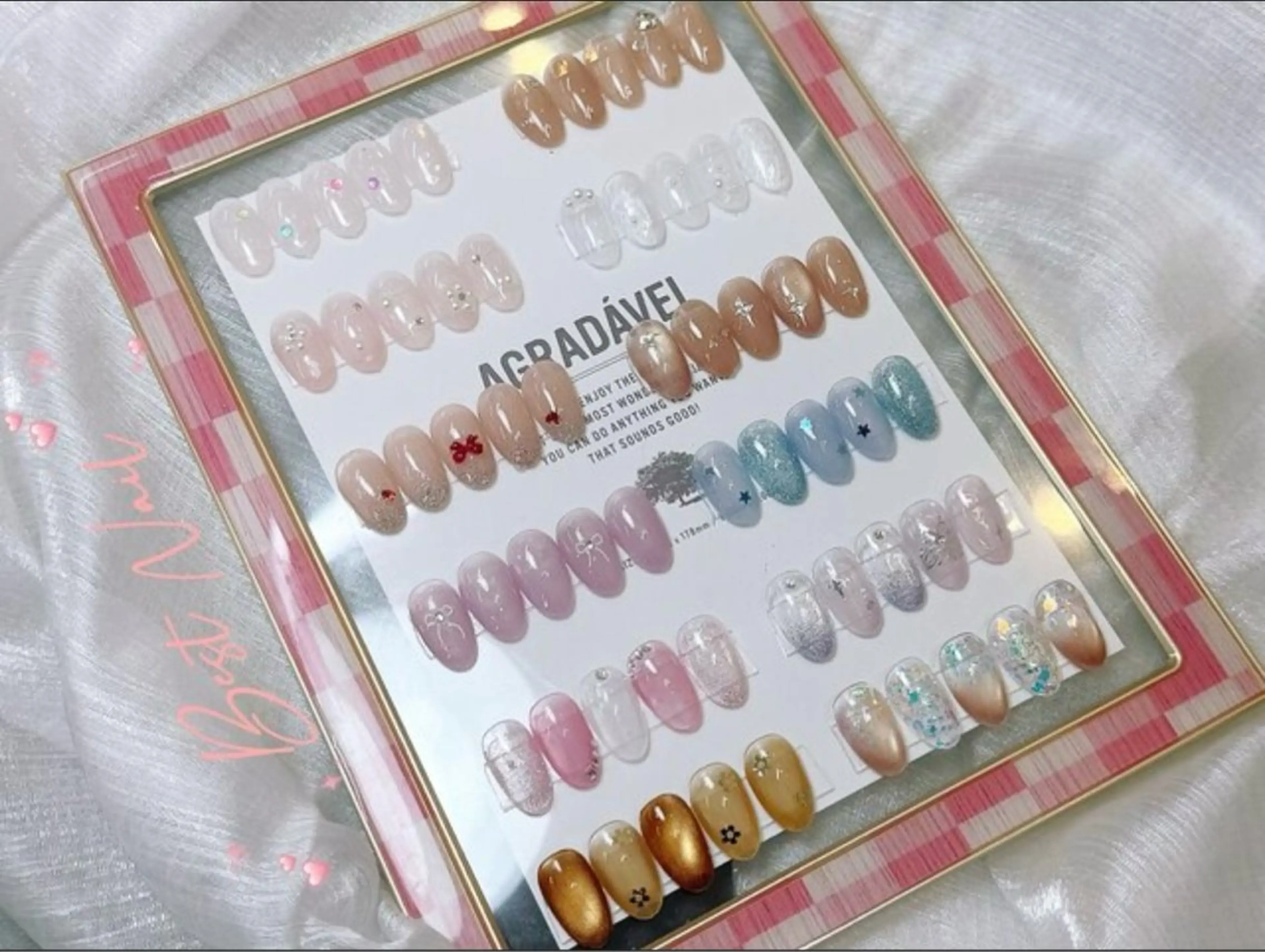 さくら*ふんわり春ネイルデザイン定額の写真