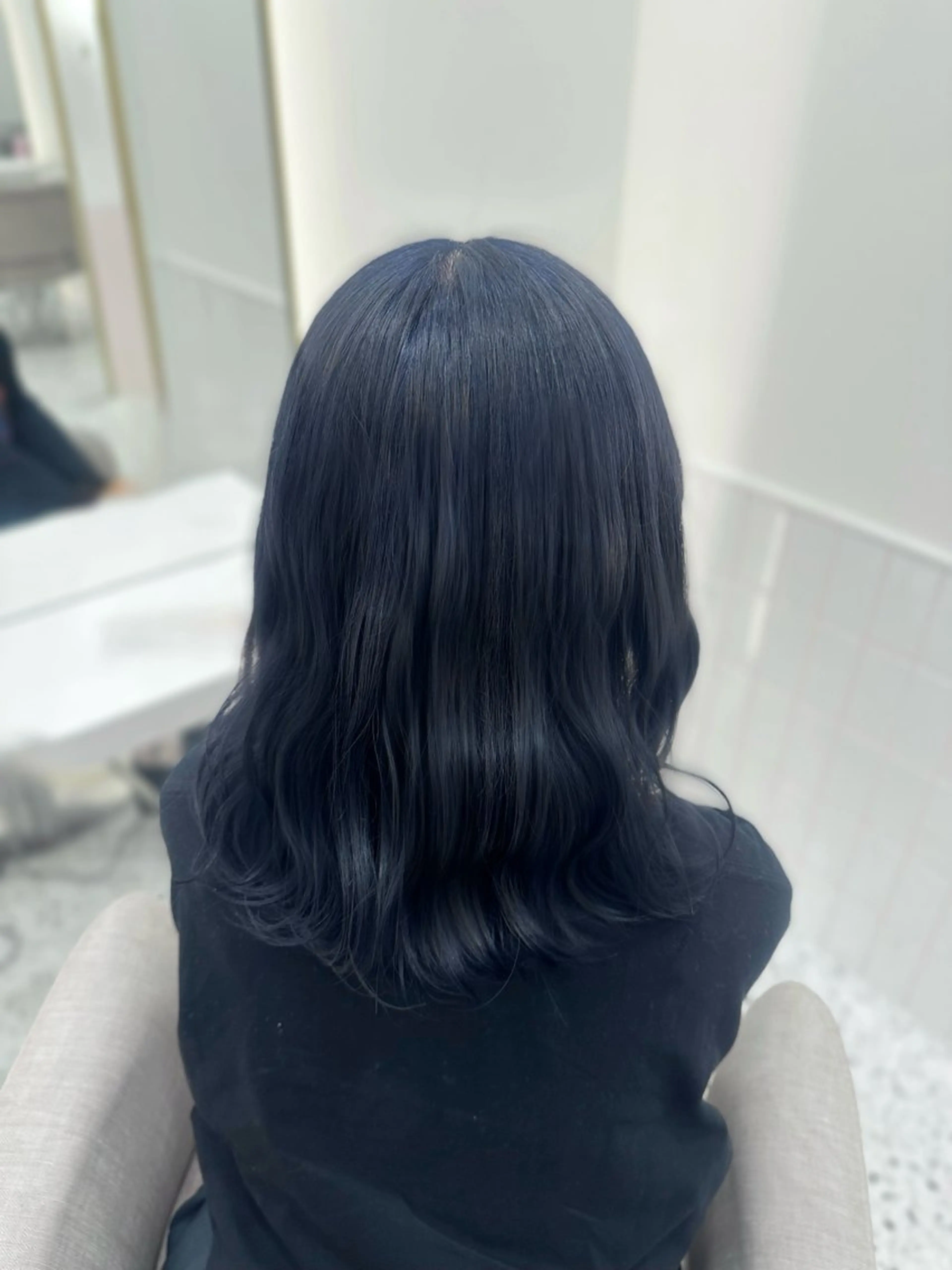 ミディアム カラー ヘアカラー 🎀ちゃん りお🎀のヘアスタイル