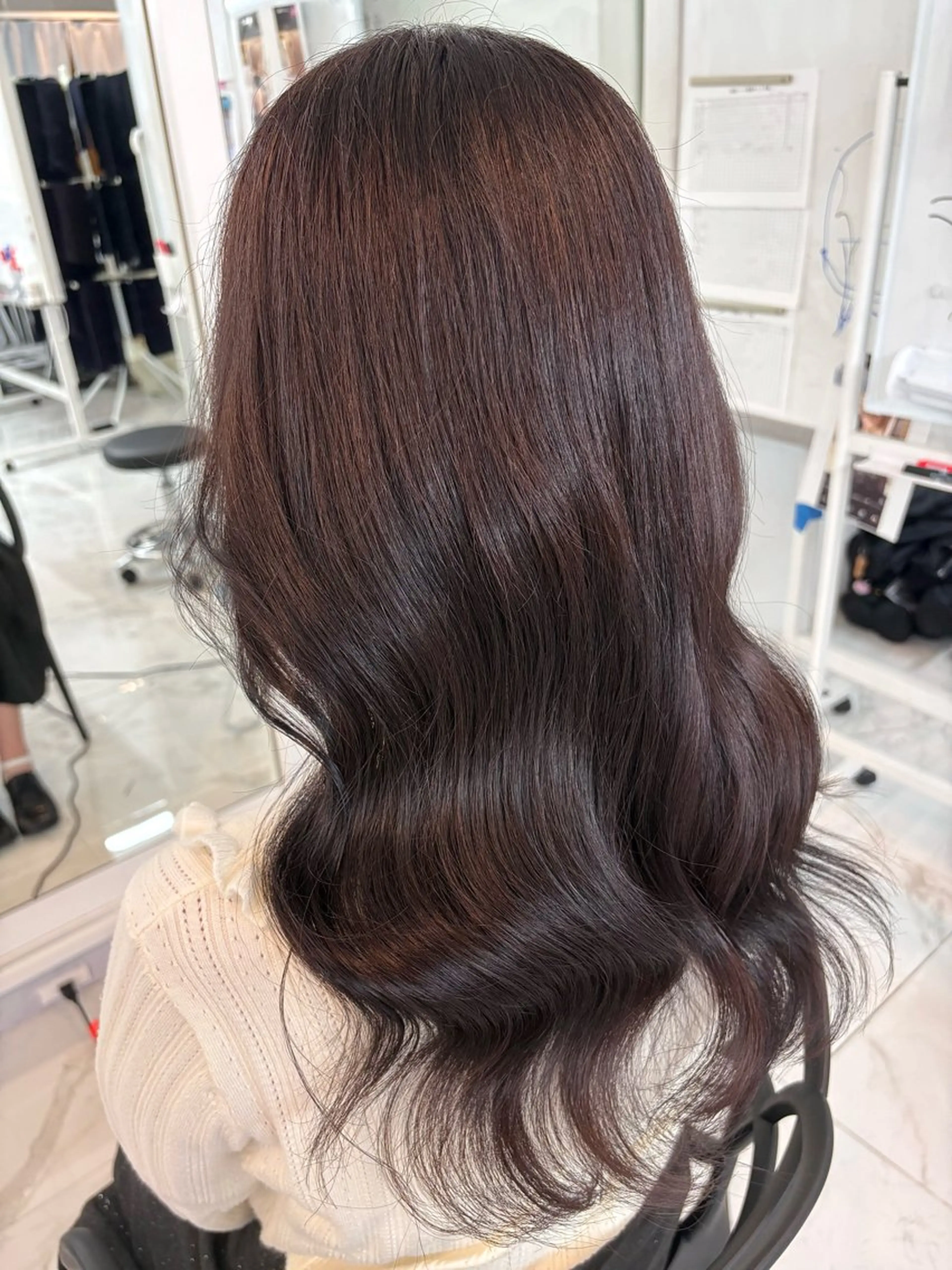 ロング 💜juna💜/高 槻/韓国風のヘアスタイル