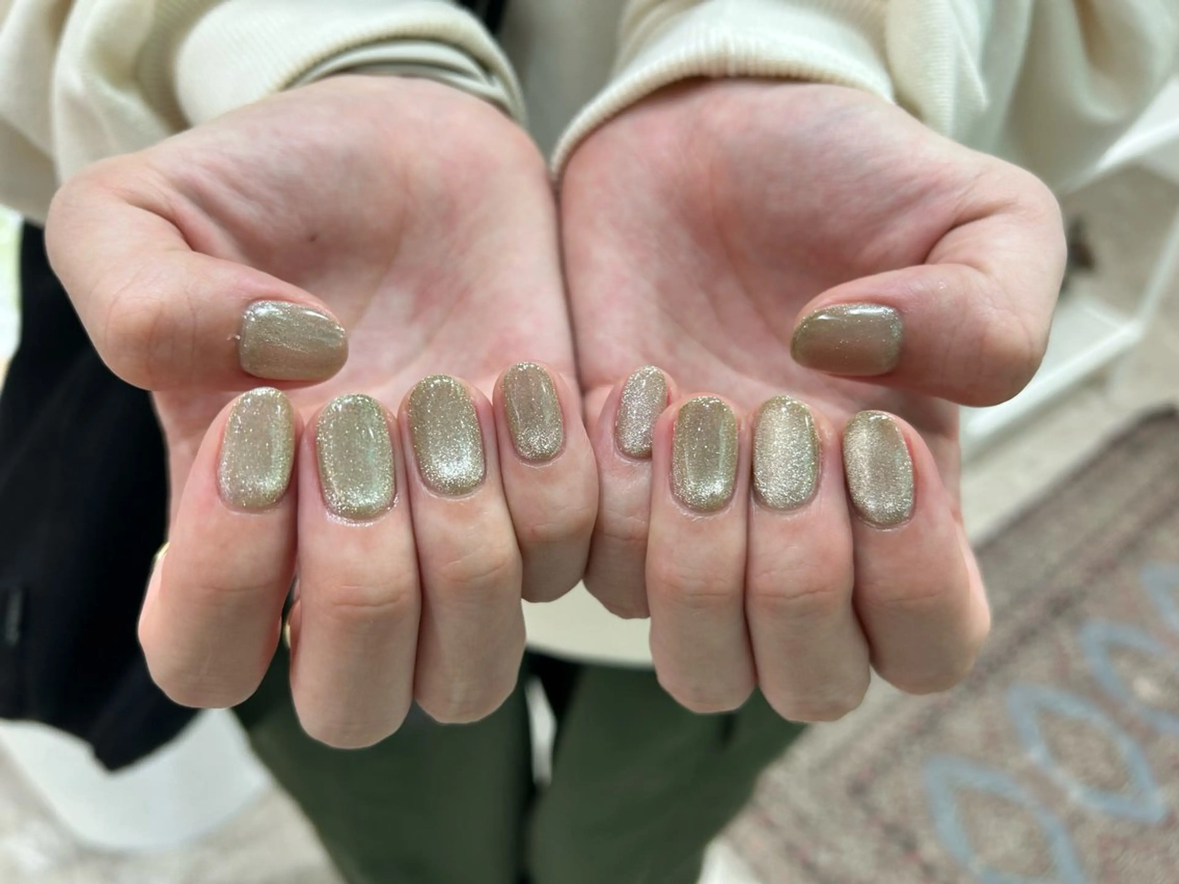 ネイル ハンドネイル 0203ムニムサン 💙Mihoのネイルデザイン