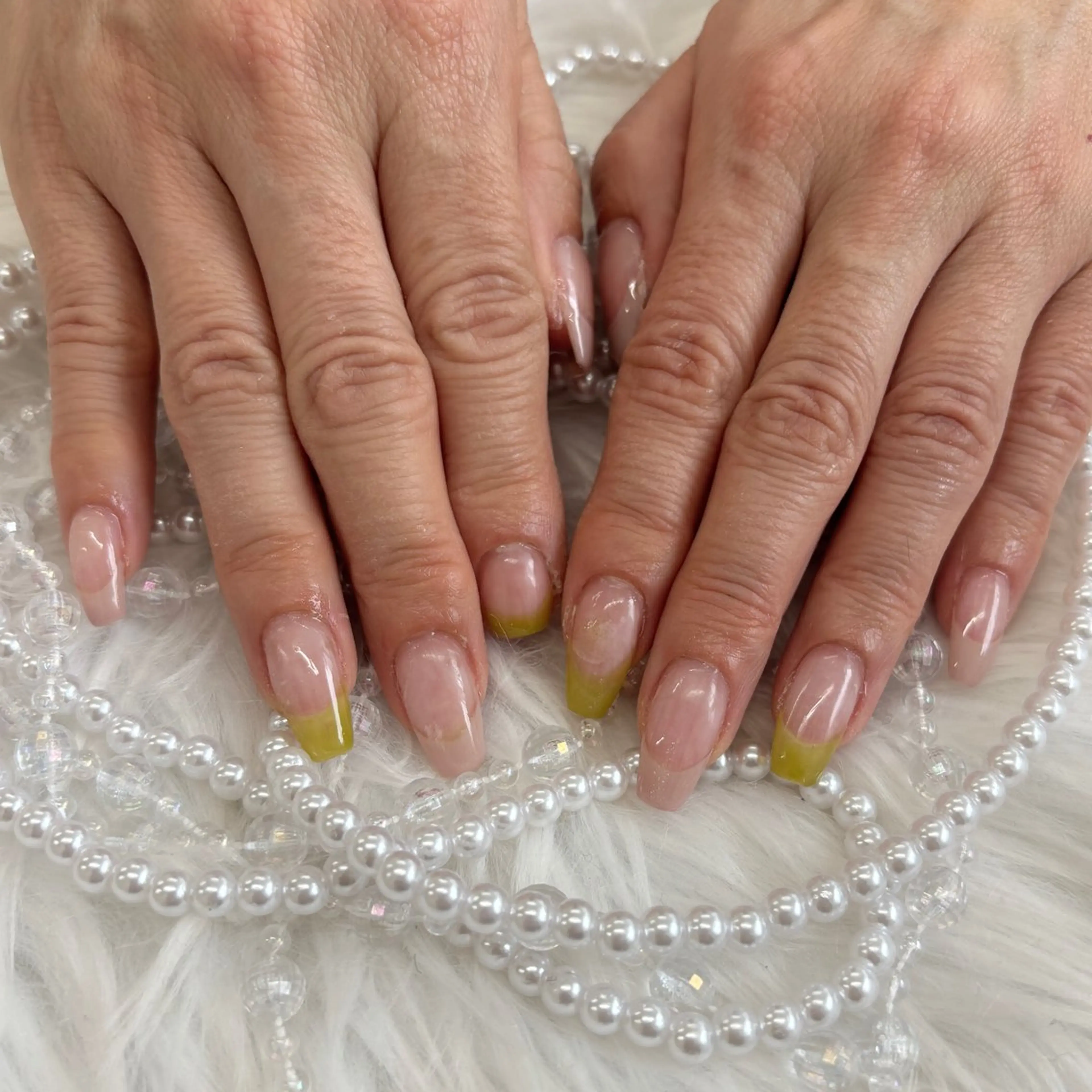 ネイル フレンチネイル Basic川越店 Jr 琉衣のネイルデザイン