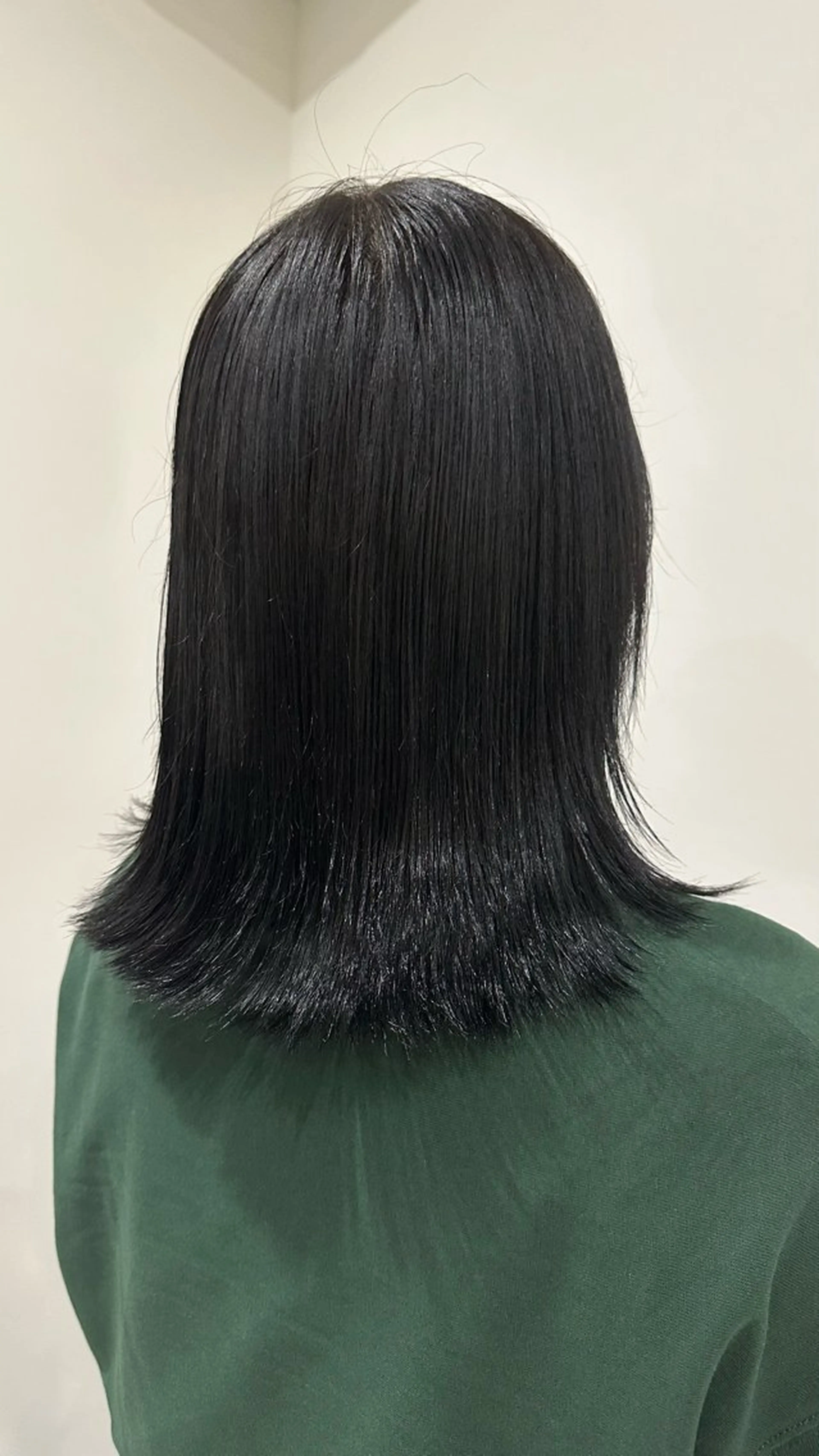 カラー 黒髪 Reina 札幌美容師のヘアスタイル