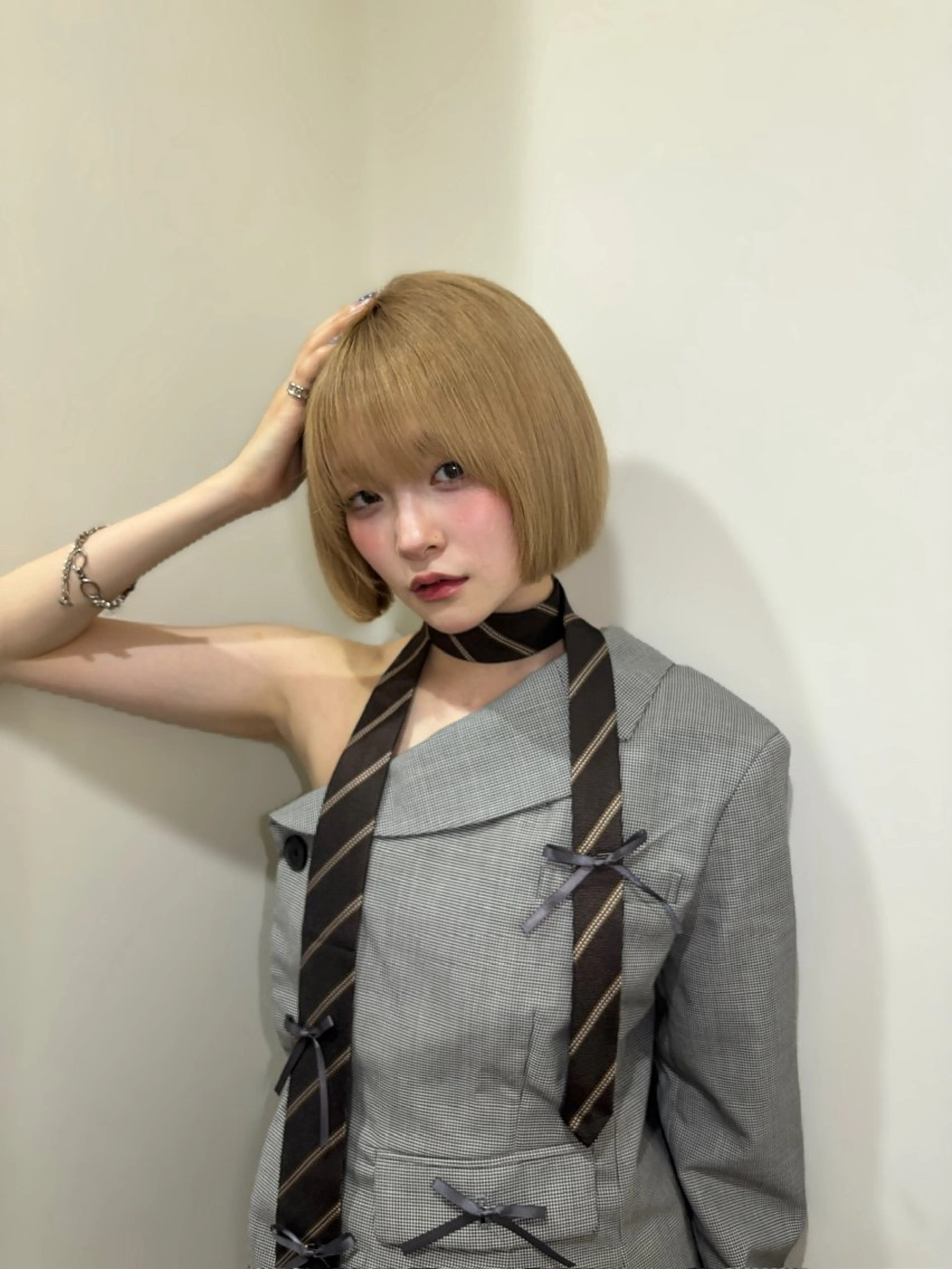 ショート ショートボブ 丸みショート ボブ ショートヘア 小顔カット COA  GINZA所属・COA銀座　🤍 shionのヘアスタイル