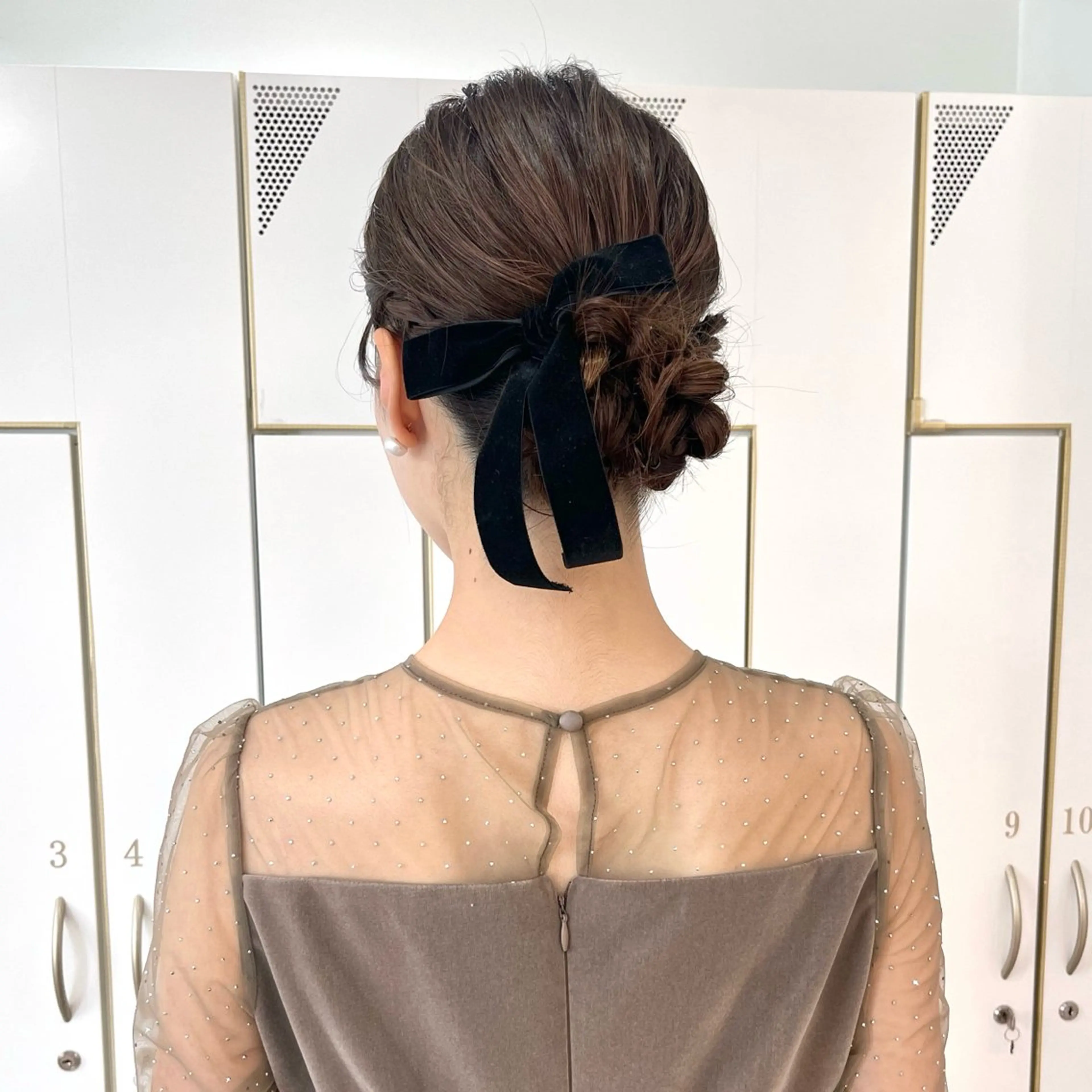 ヘアアレンジ ヘアセット マミ☁️ヘアセット /お呼ばれヘア/銀座のヘアスタイル