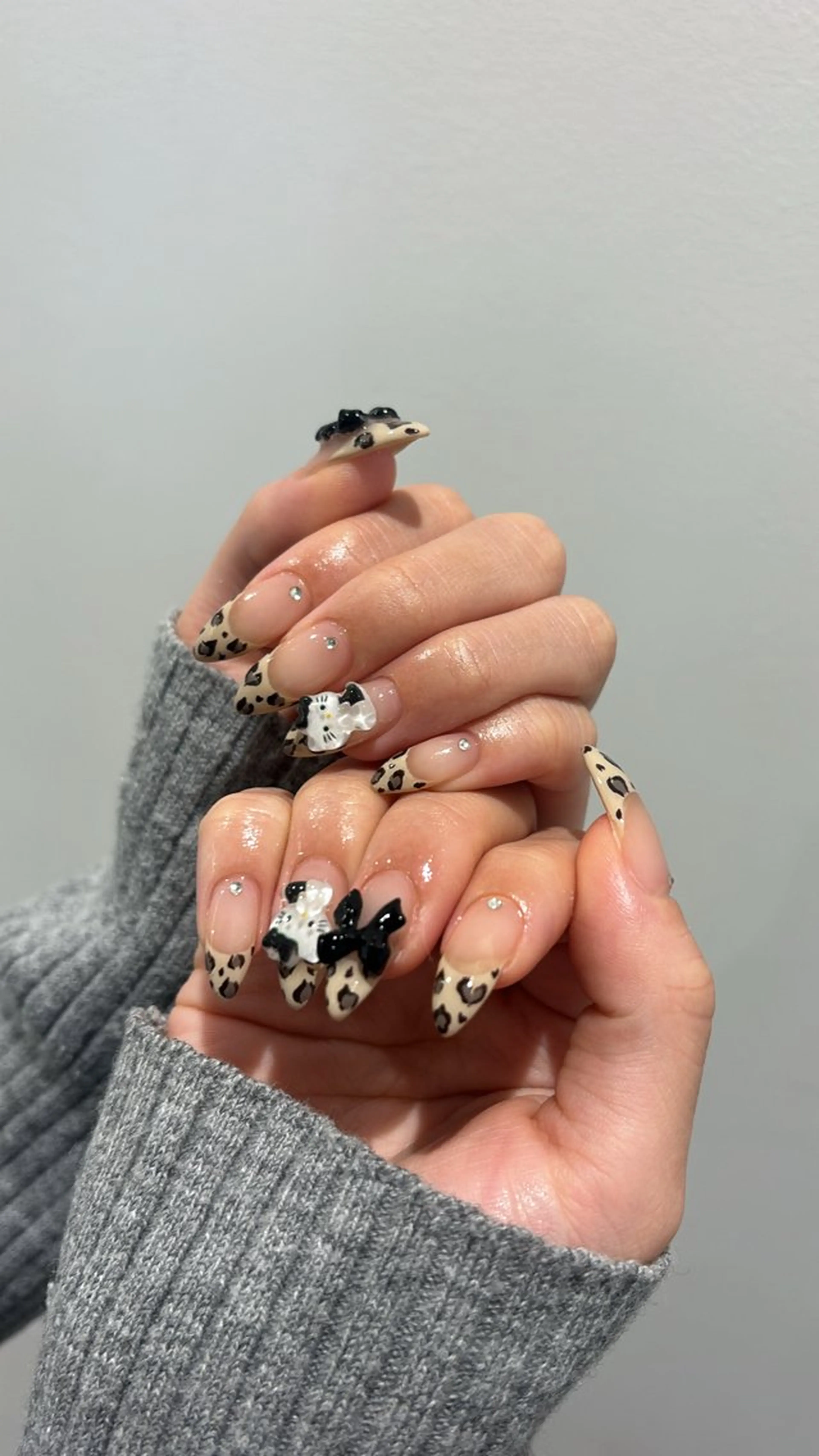 ネイル アニマル柄 ハンドネイル tote. airiのネイルデザイン