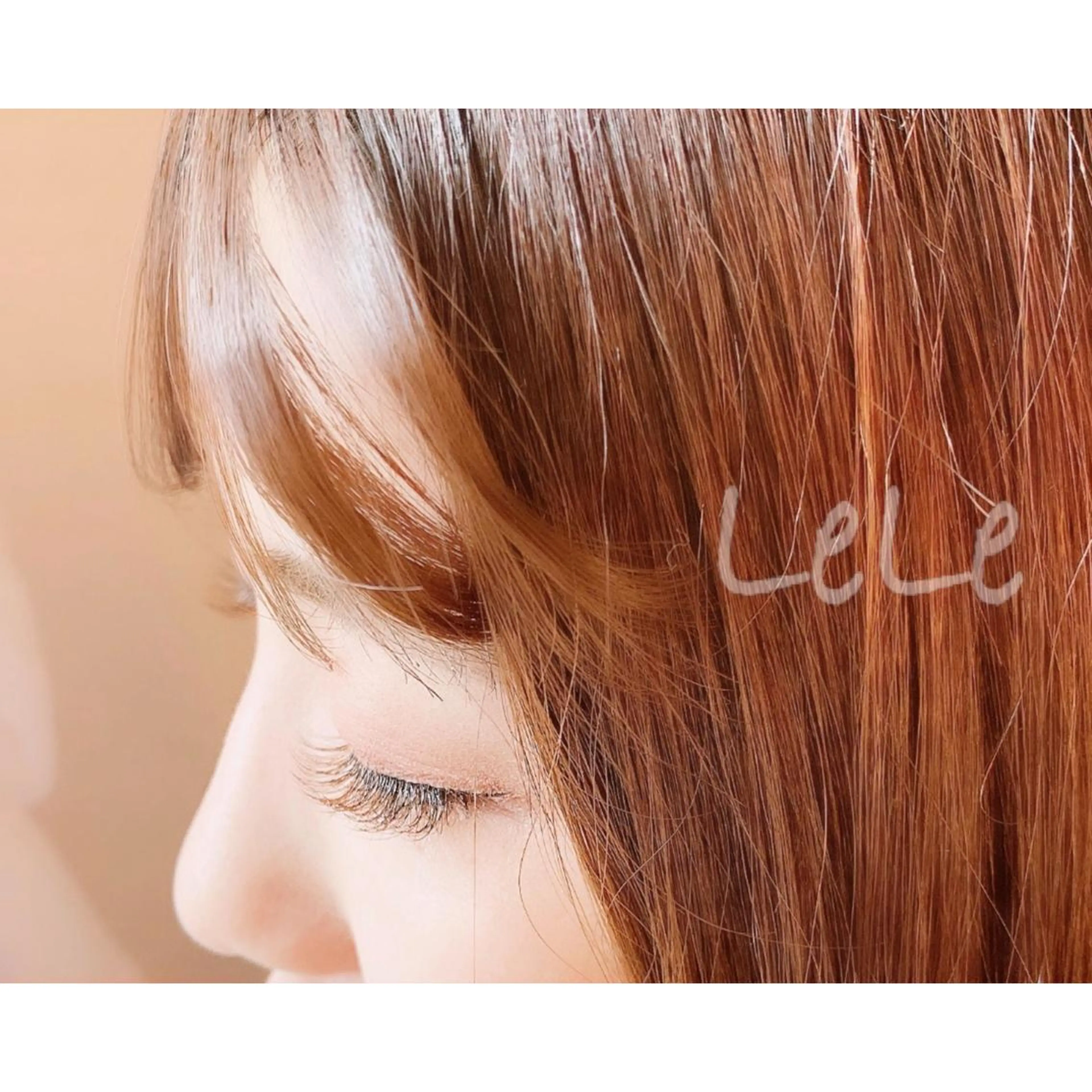 マツエク・マツパ カラーマツエク ボリュームラッシュ LeLe/中崎町/ LED/眉毛のマツエク・マツパデザイン