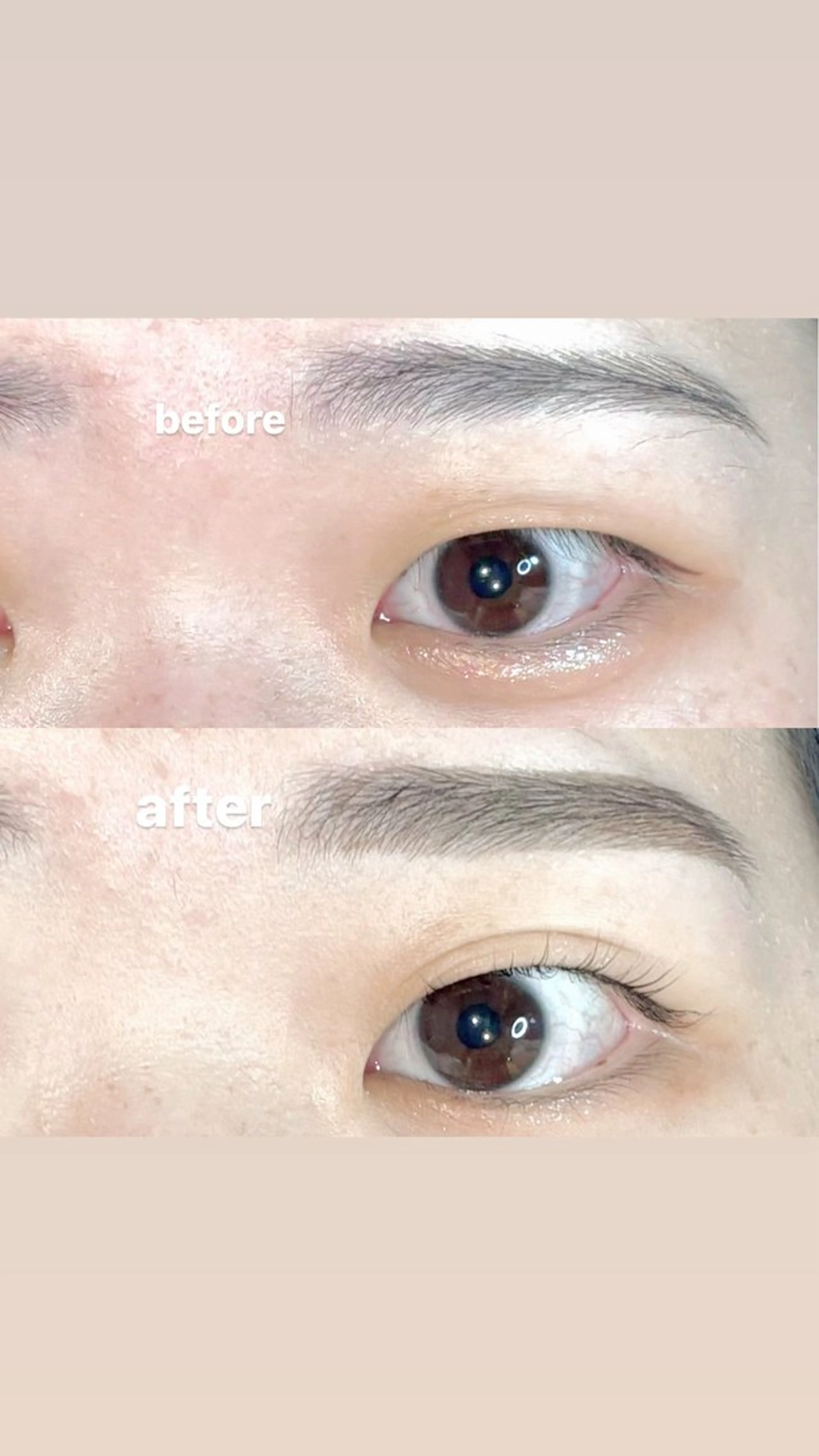 マツエク・マツパ パリジェンヌラッシュリフト 一重×まつ毛パーマ まつ毛エクステ専門店 MUSE 東金店所属・田井 希乃花のマツエク・マツパデザイン