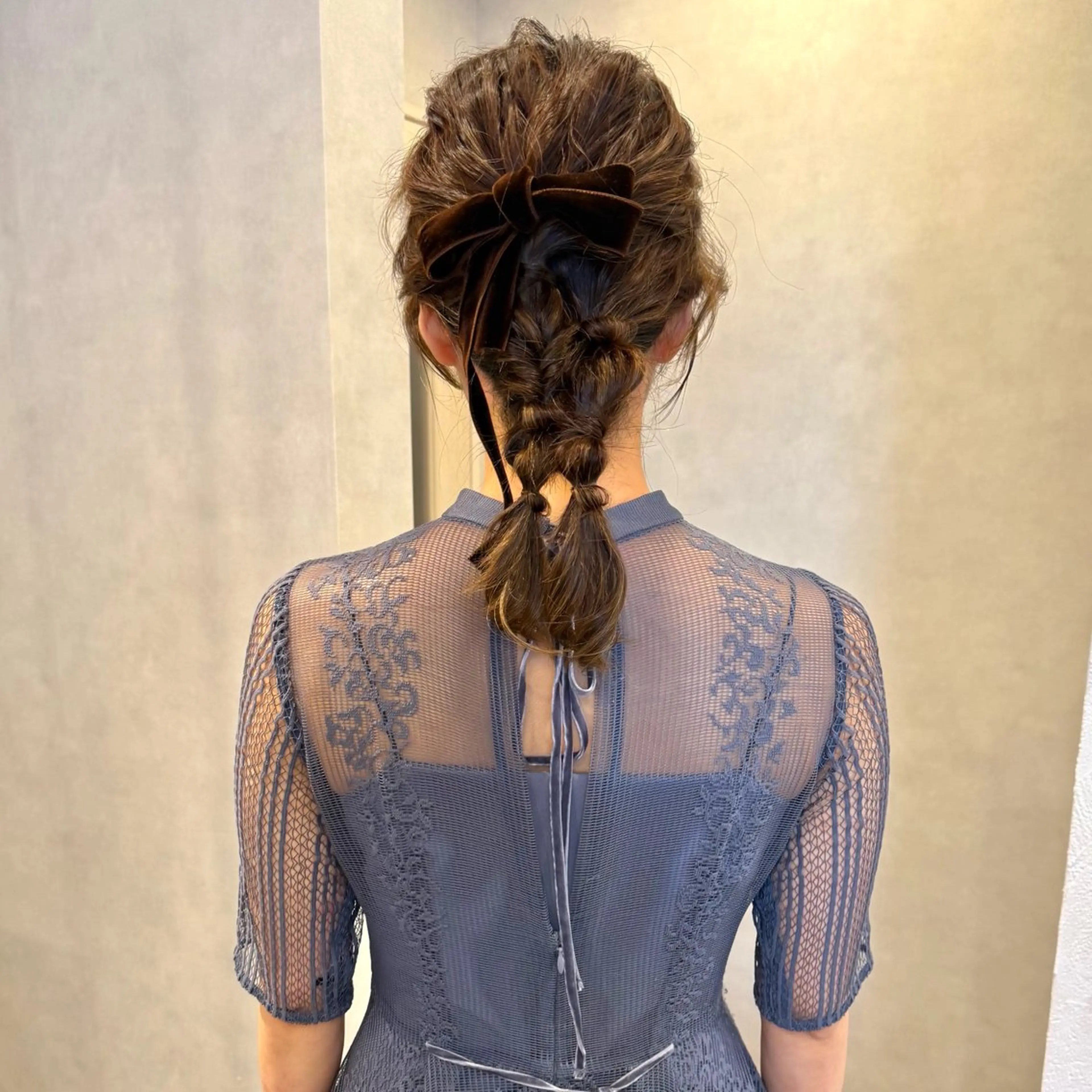 セミロング ヘアアレンジ ヘアカラー Lita./ 大賀ひかり🧁🫧のヘアスタイル