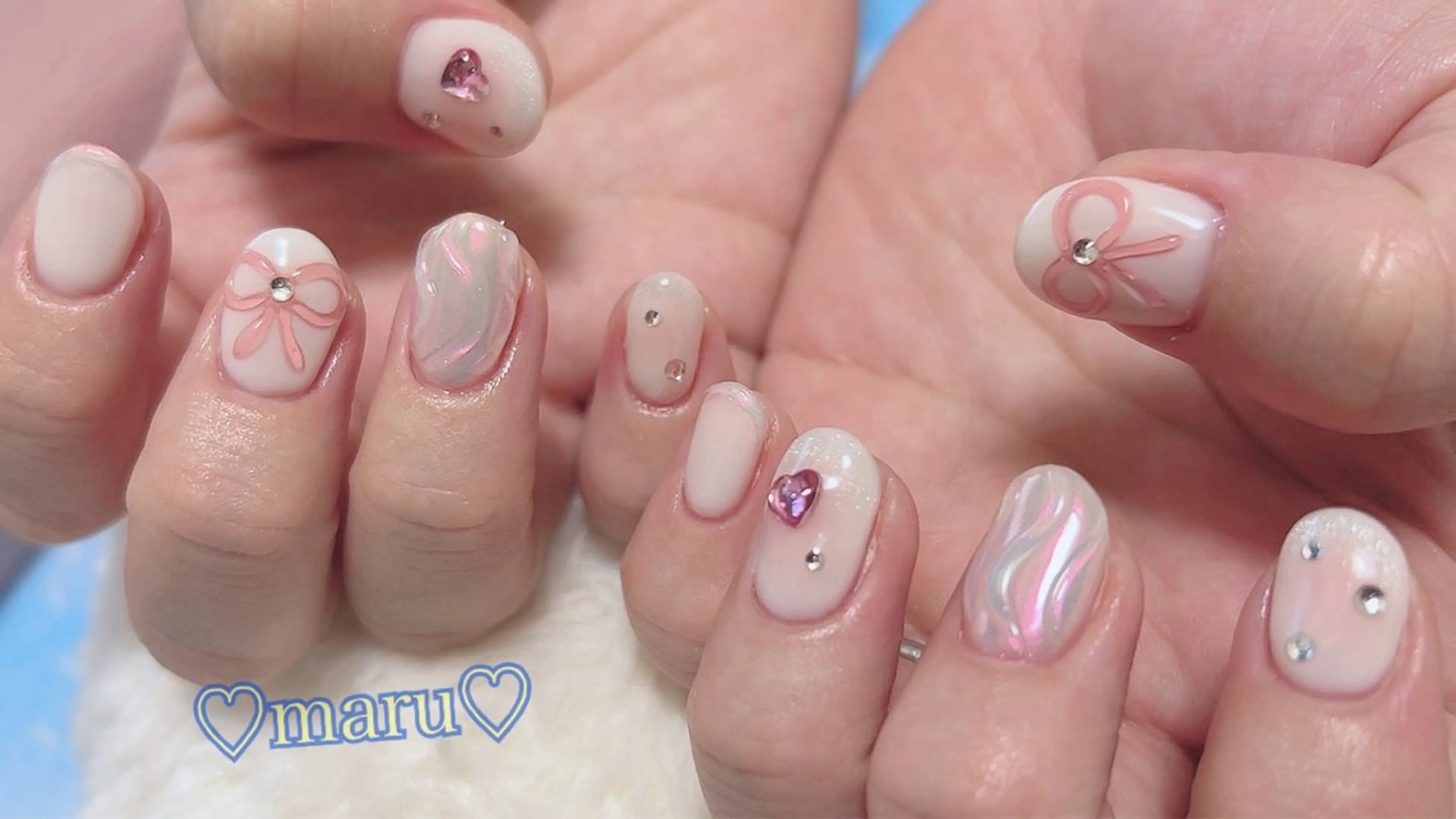 ネイル ハンドネイル フットネイル まるみ ♡のその他イメージ