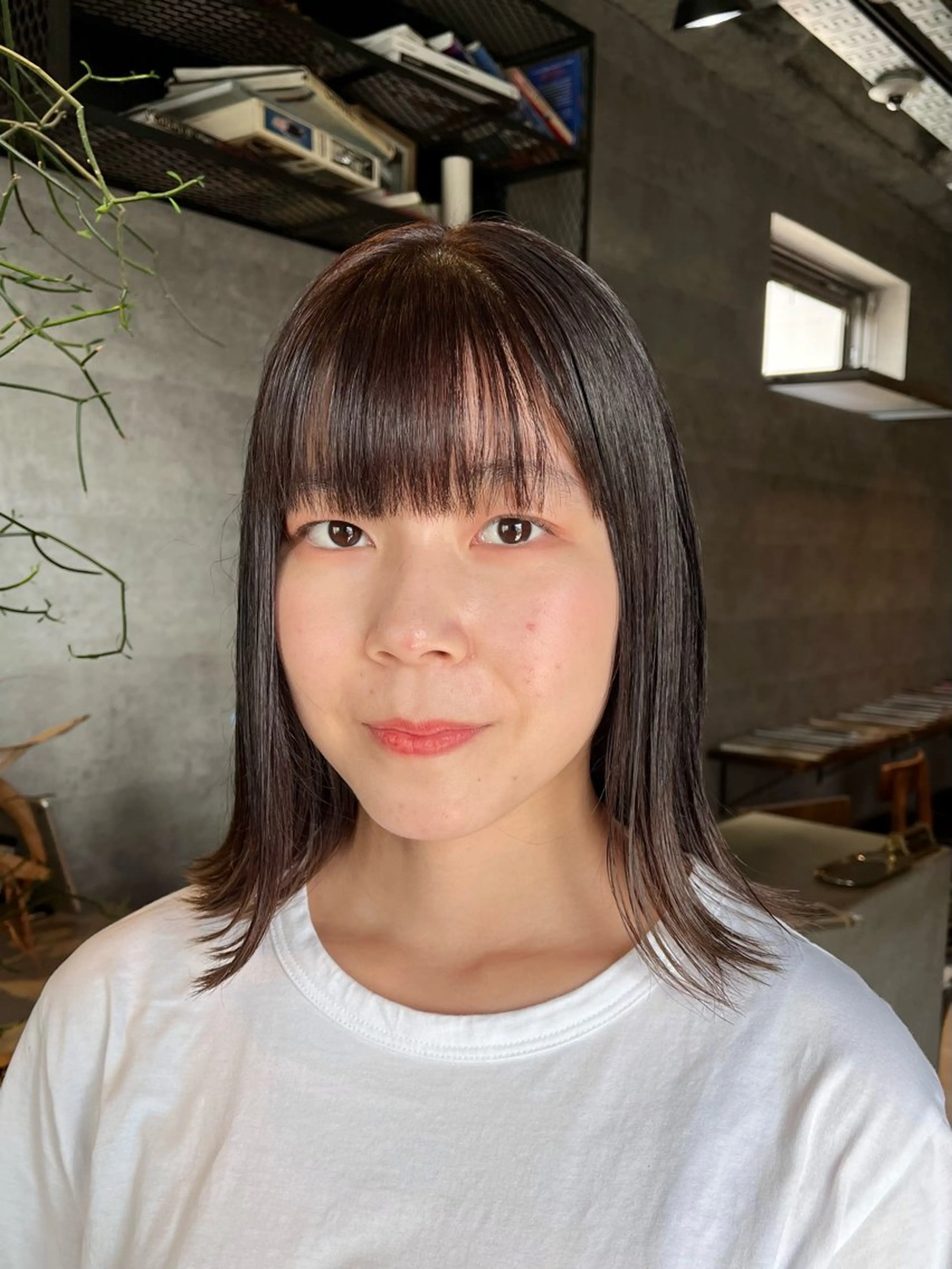 ミディアム カラー ブリーチ グラデーションカラー the OSCAR所属・韓国ヘアスタイリスト Harukaのヘアスタイル