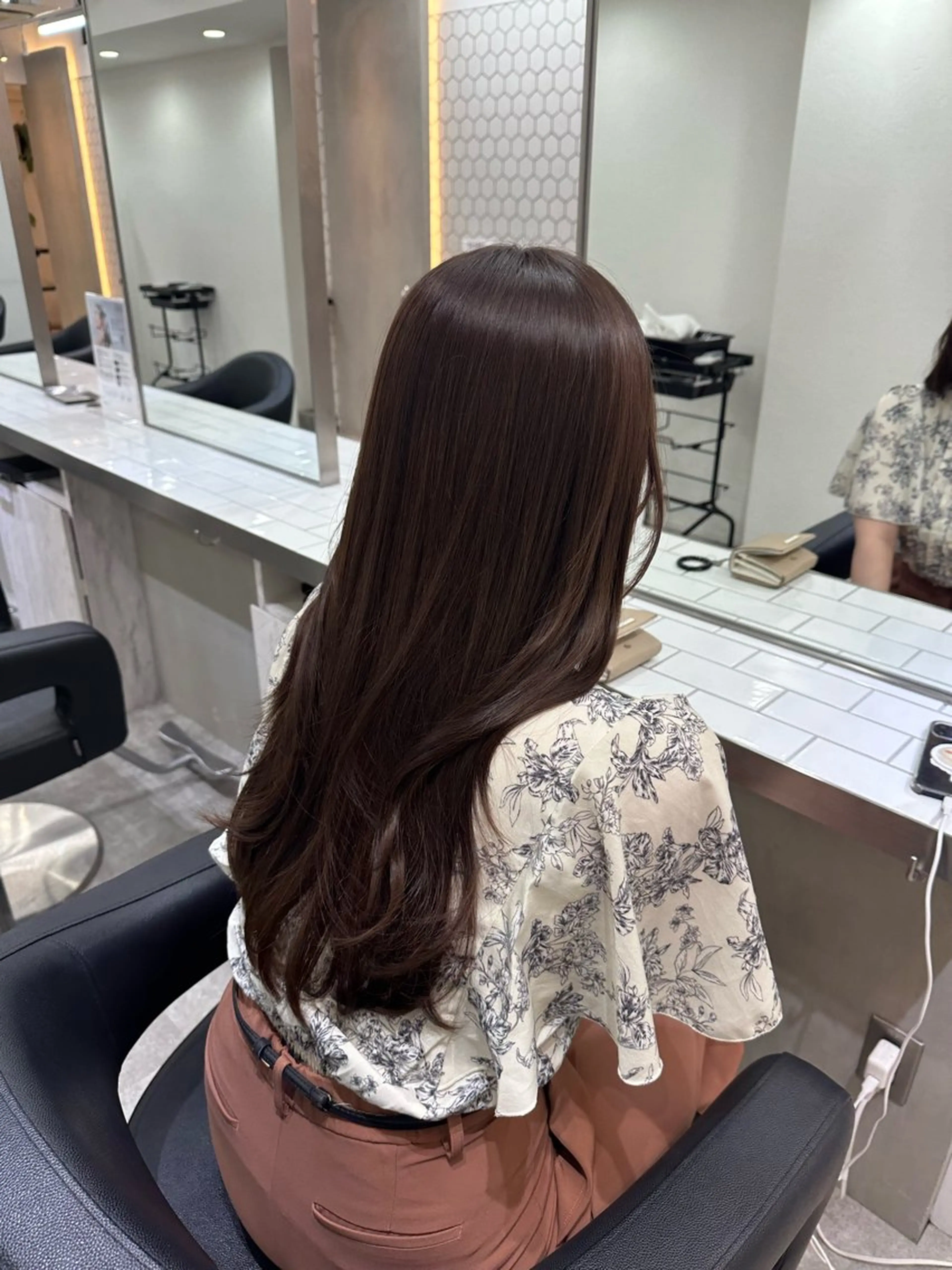 ロング カラー 銀座/ヘアセット シマムラ ミホのヘアスタイル