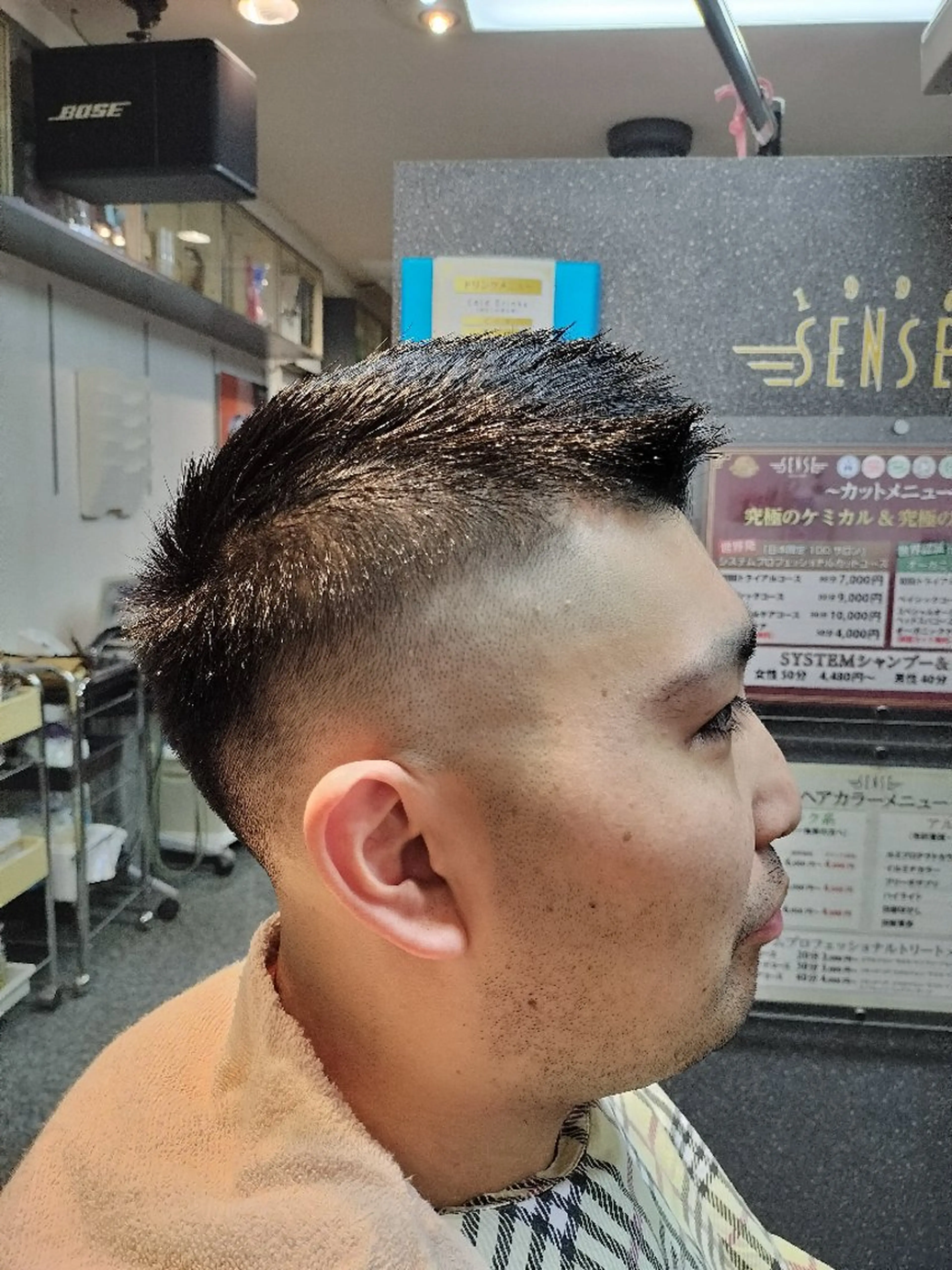 ショート センス本店所属・大沼 達郎のヘアスタイル