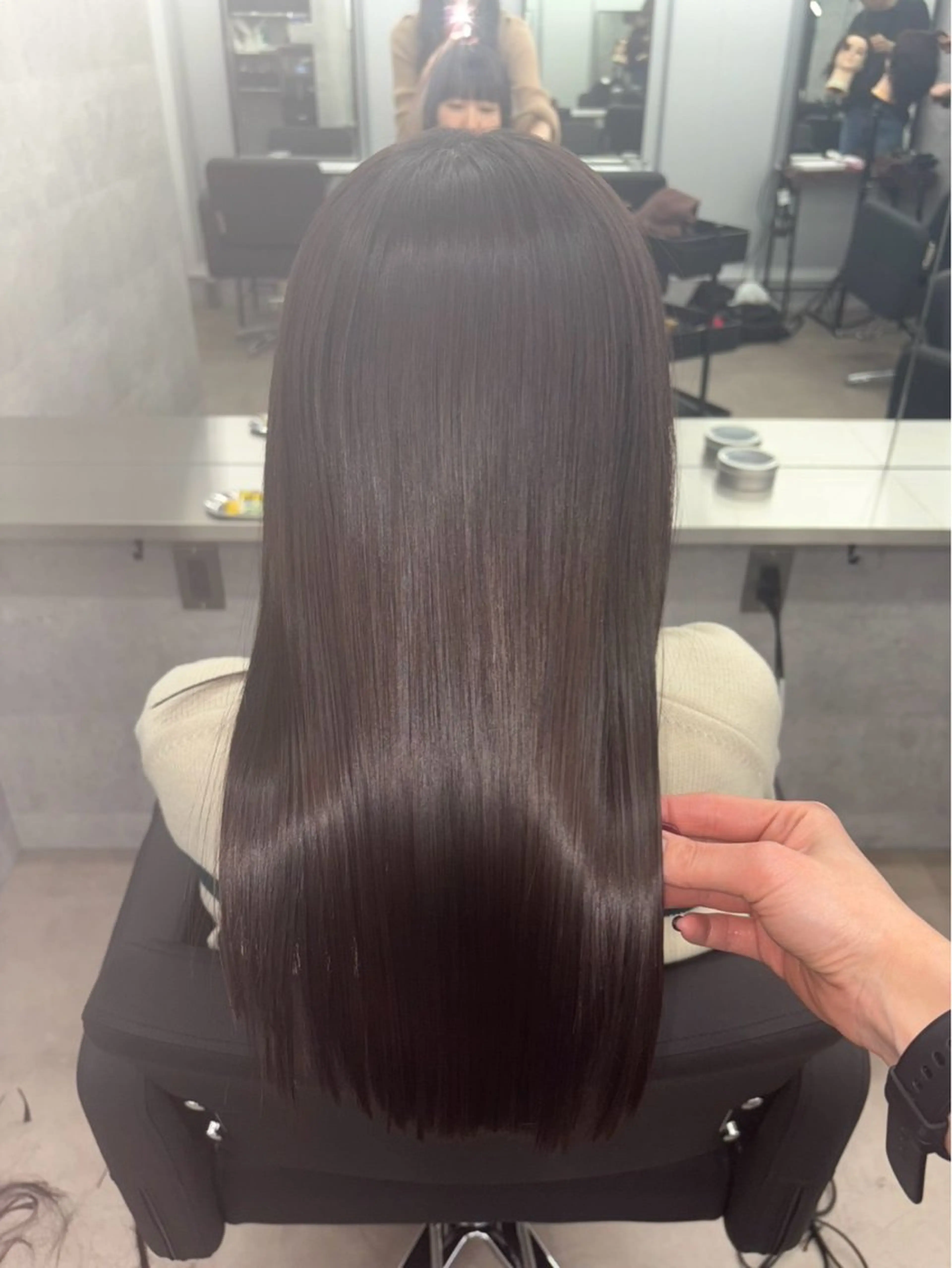 ロング カラー パーマ 🌈艶髪/髪質改善 新宿itouのヘアスタイル