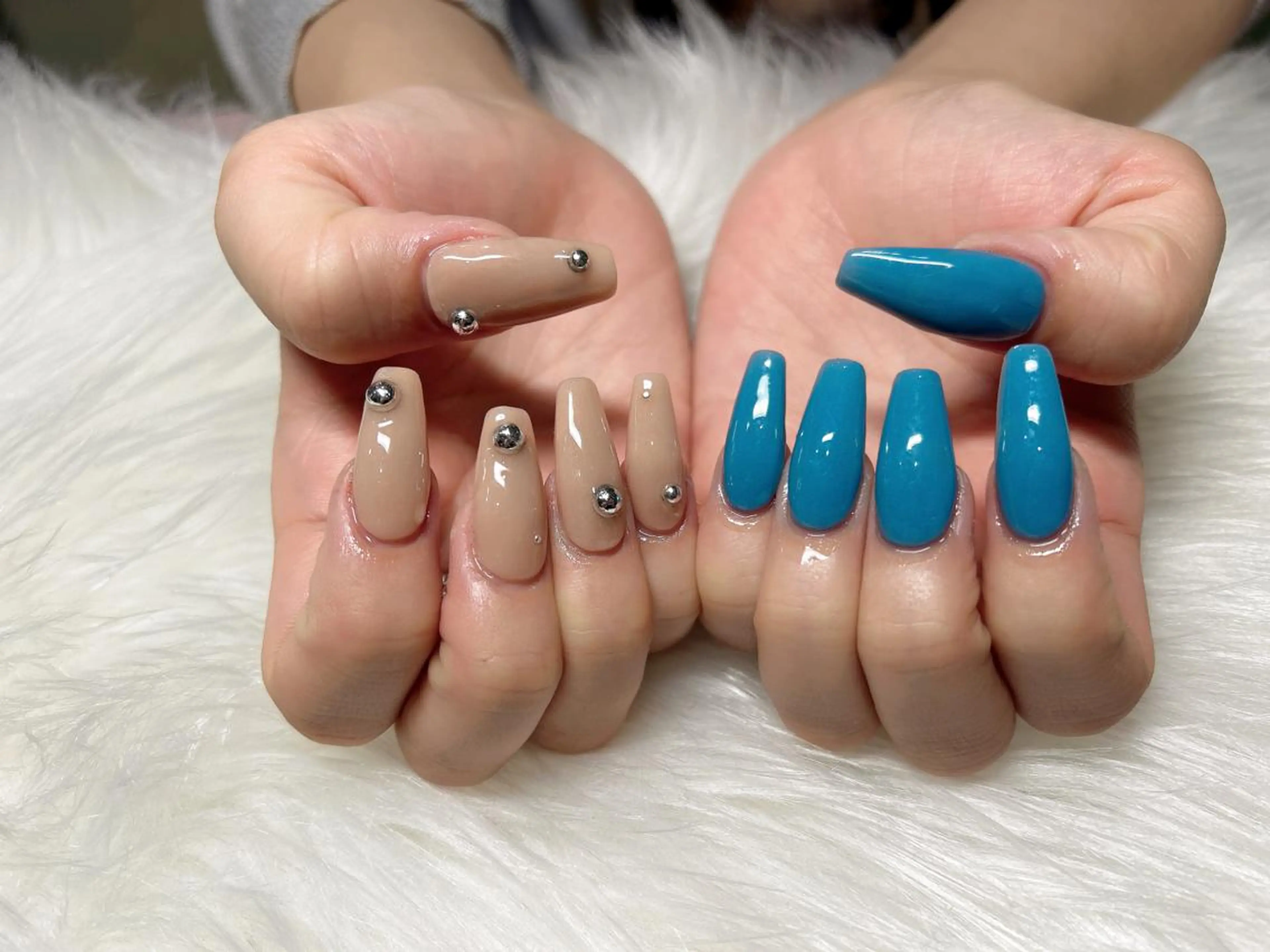 ミディアム ネイル 《LB》ラブリエ Nail&eyeのマツエク・マツパデザイン