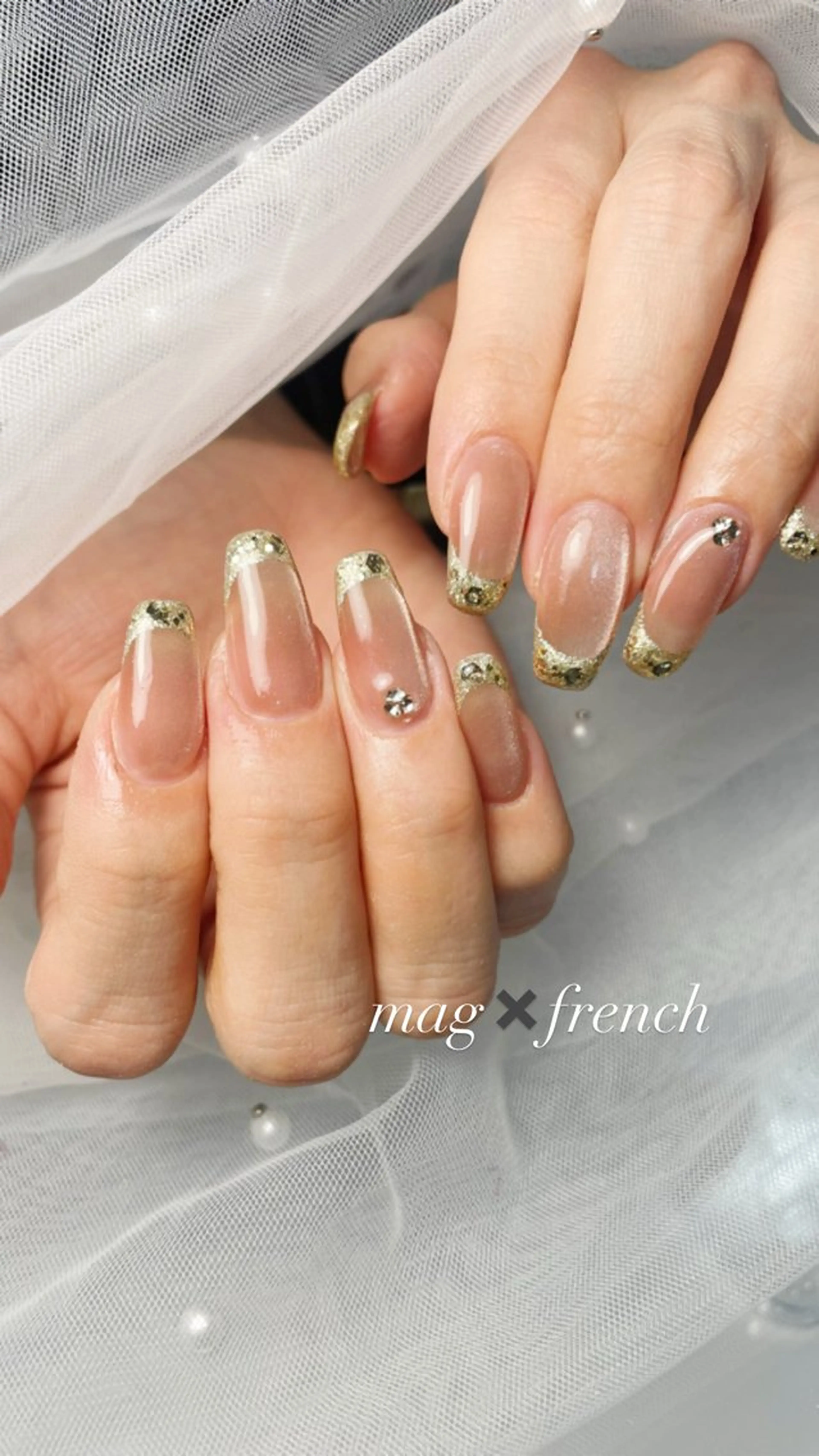 ネイル 持ち込み ハンドネイル Nail Eyelashのネイルデザイン