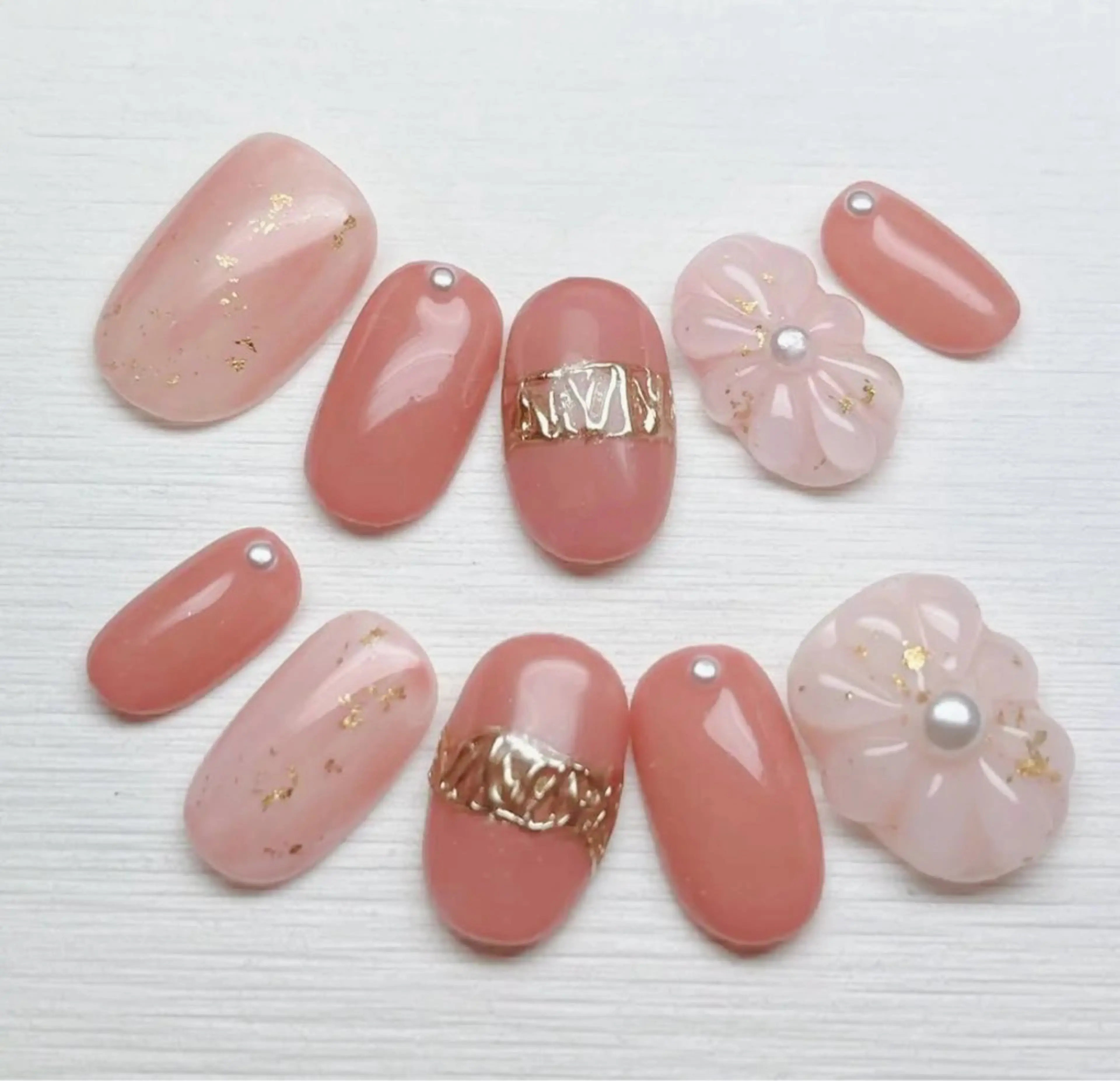 ネイル チークネイル クリアネイル 長さ出し フットネイル フレンチネイル LUCIA(ルシア）所属・LUCIA 南柏ネイルサロンのネイルデザイン