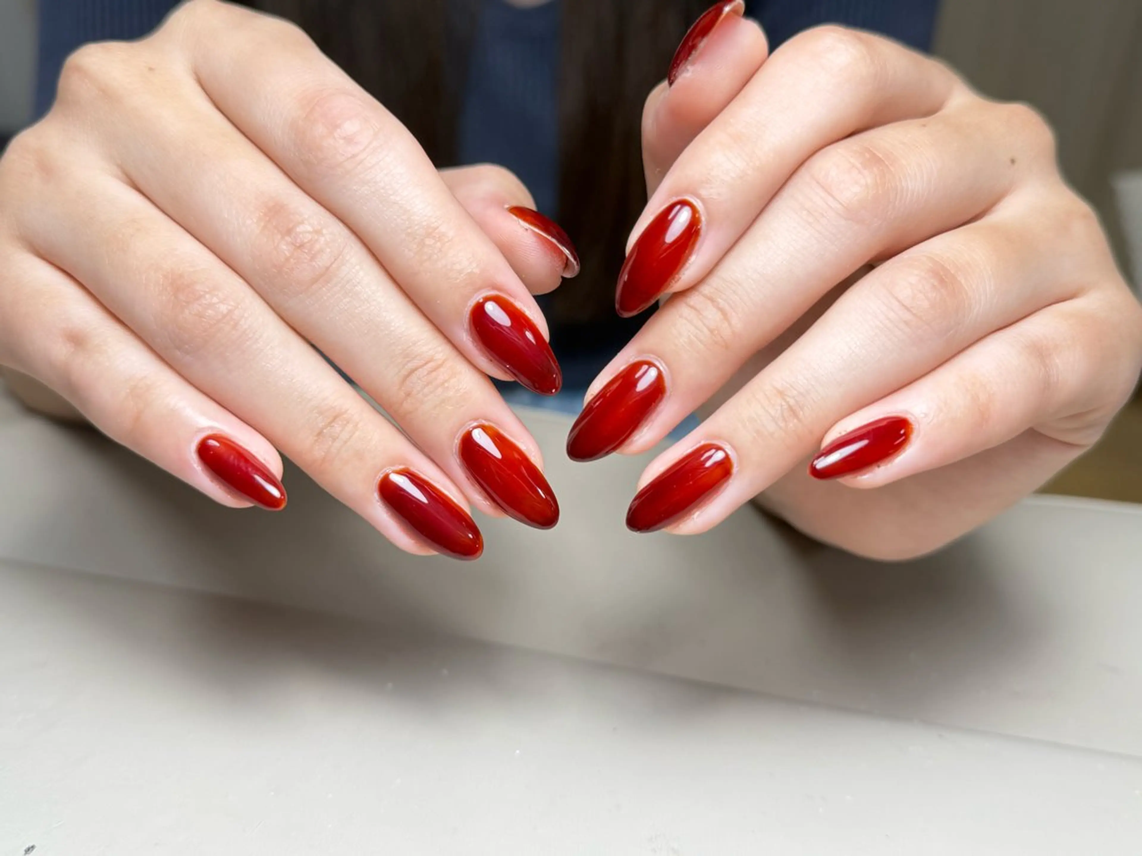 ロング ハンドネイル Moomi nail salonのネイルデザイン