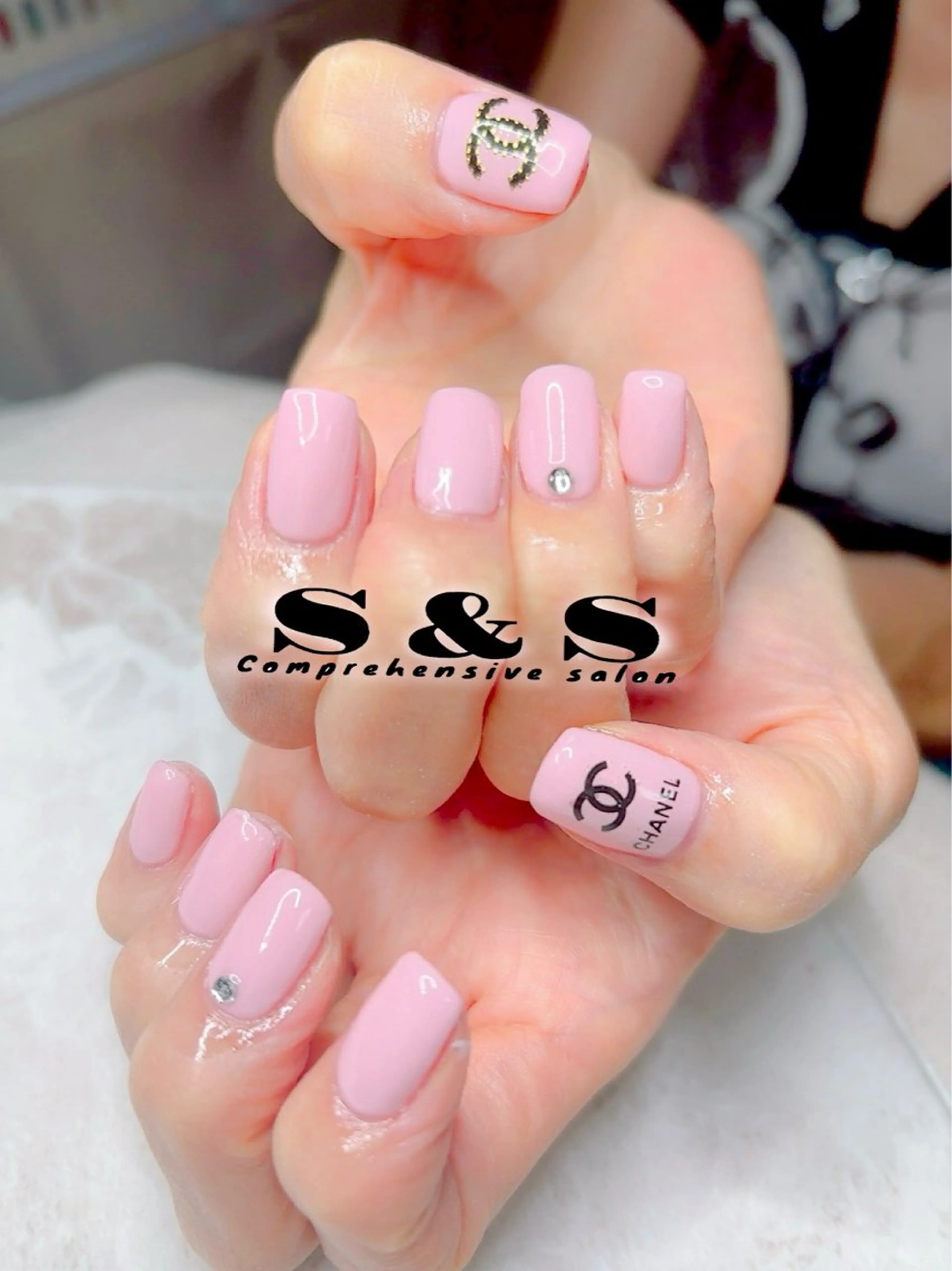 ネイル 長さ出し メンズネイル 持ち込み S&S 村田小百合のネイルデザイン