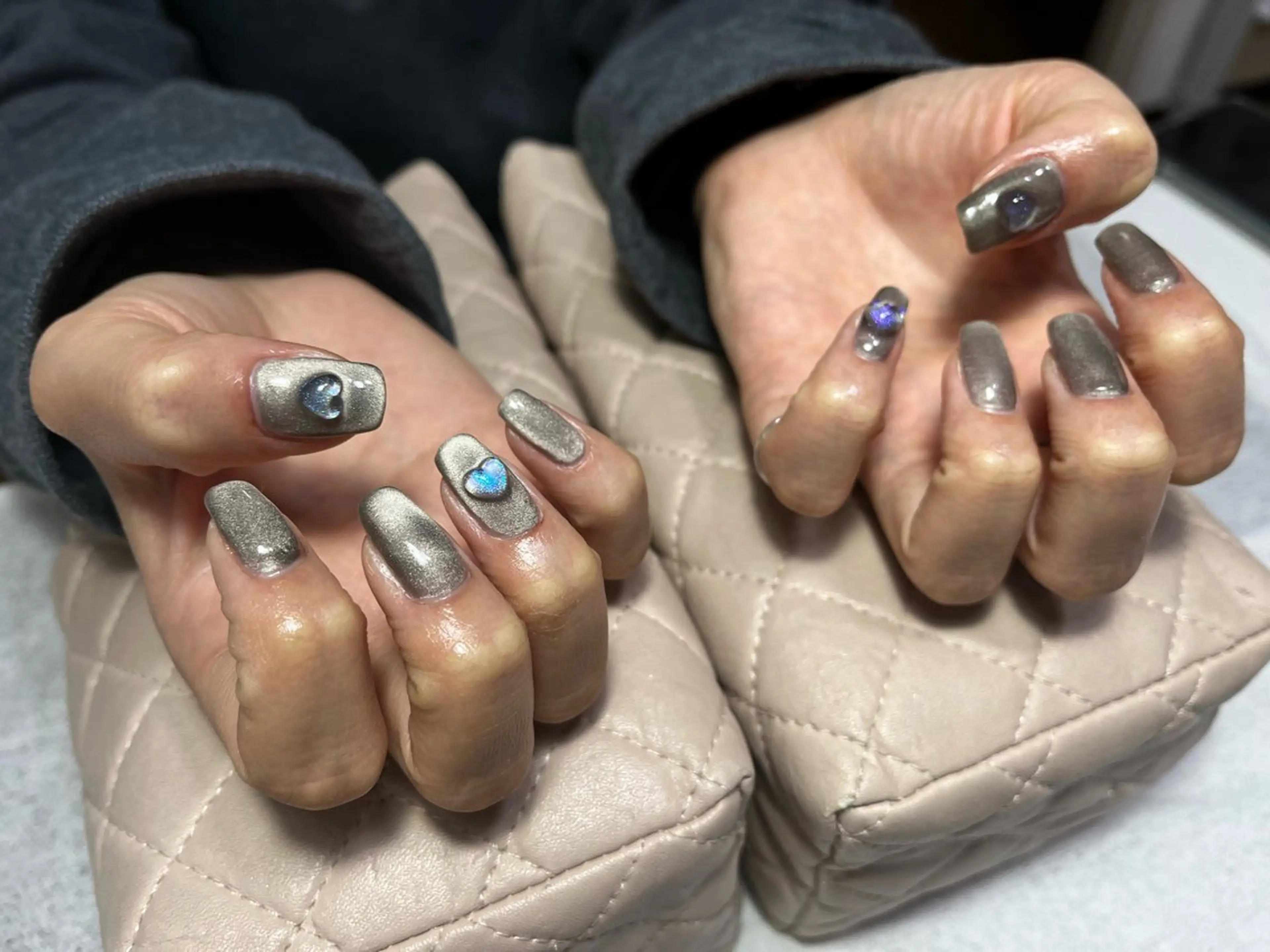 ネイル ハンドネイル goldgleams ちなのネイルデザイン