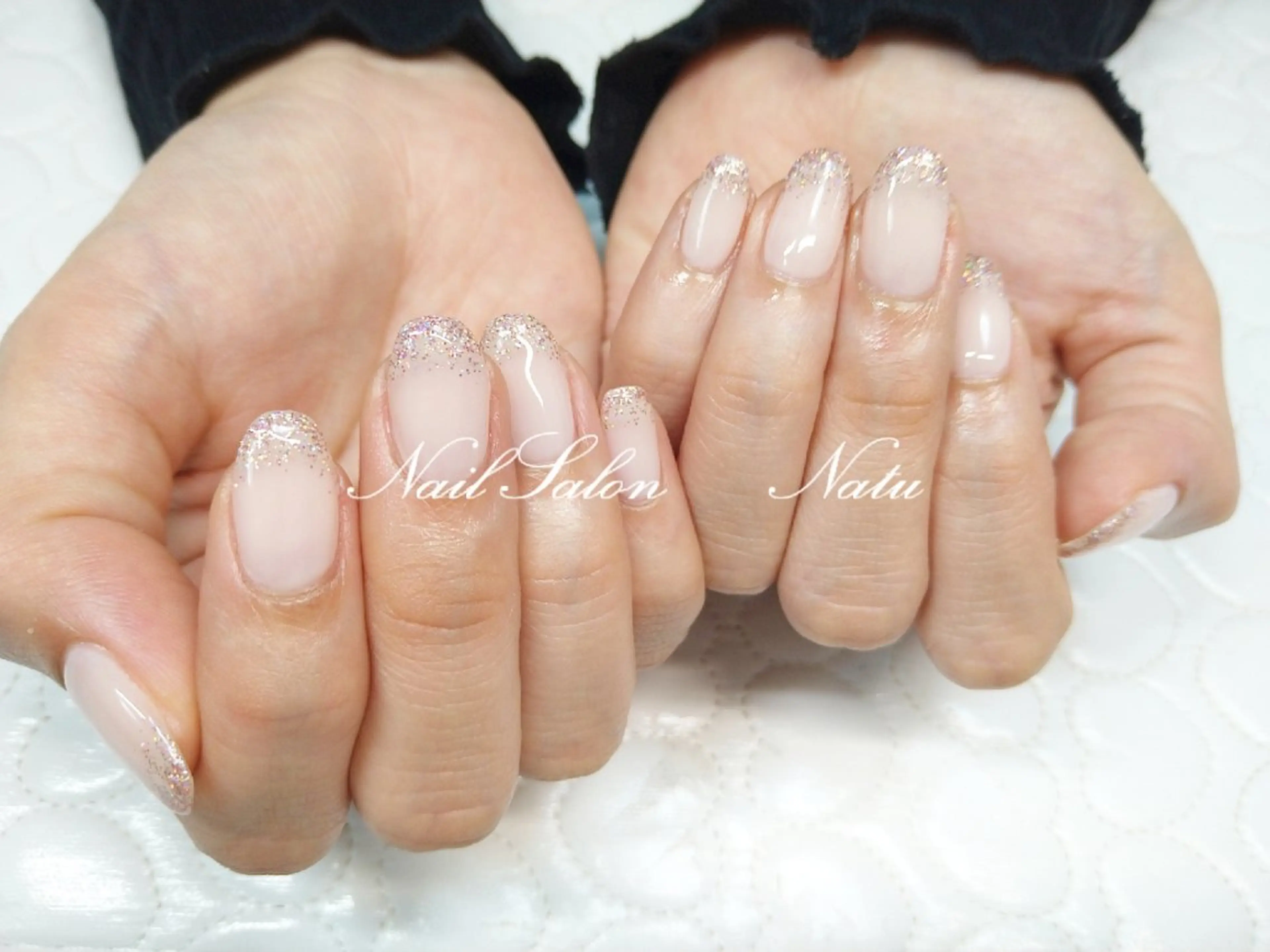 ネイル ラメ(グリッター) ラメグラデーション nailsalon　 Natuのネイルデザイン