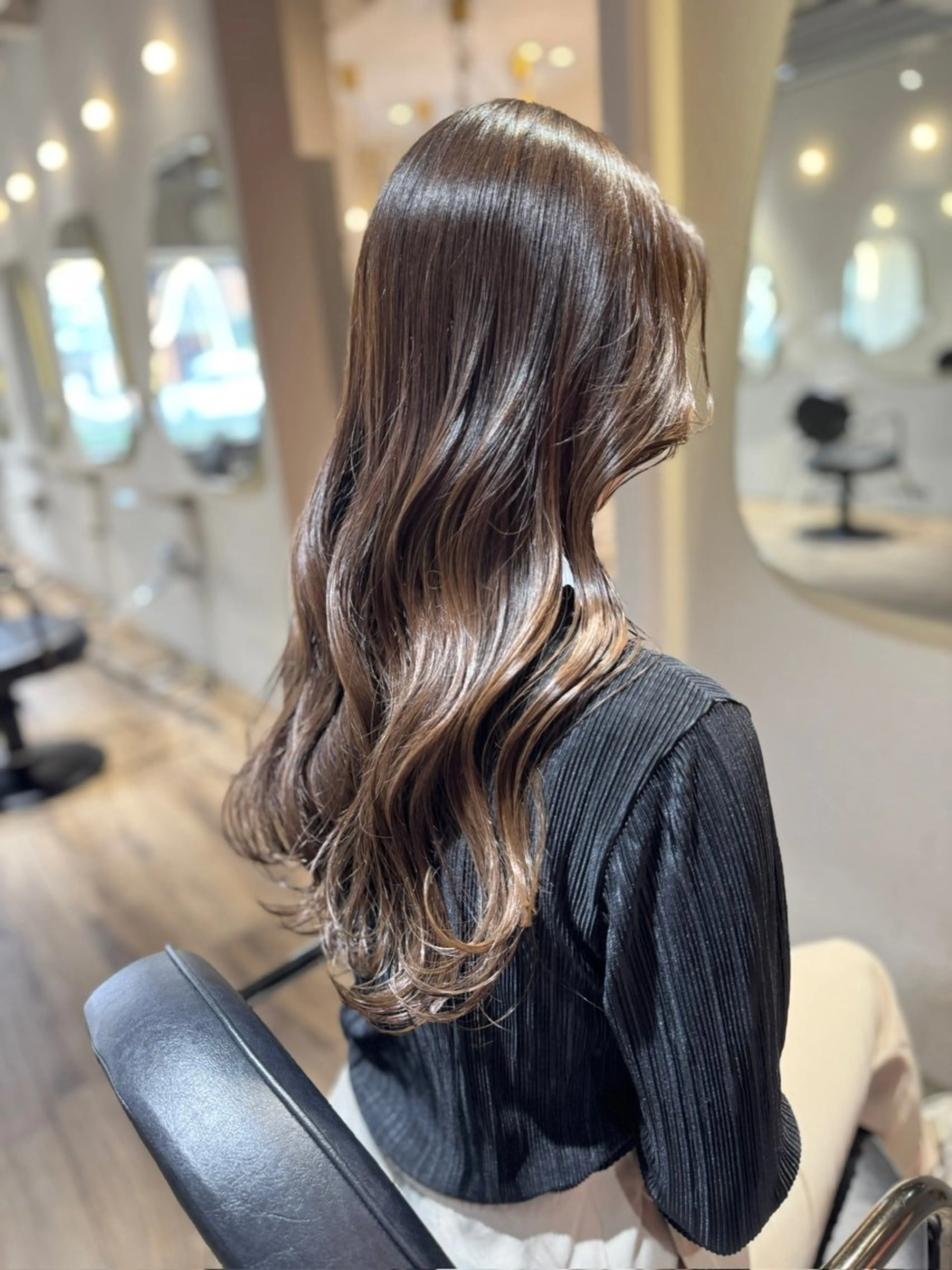 ロング カット ヘアカラー 【天満1艶髪】潤艶/ 髪質改善🌹釣本竜哉のヘアスタイル