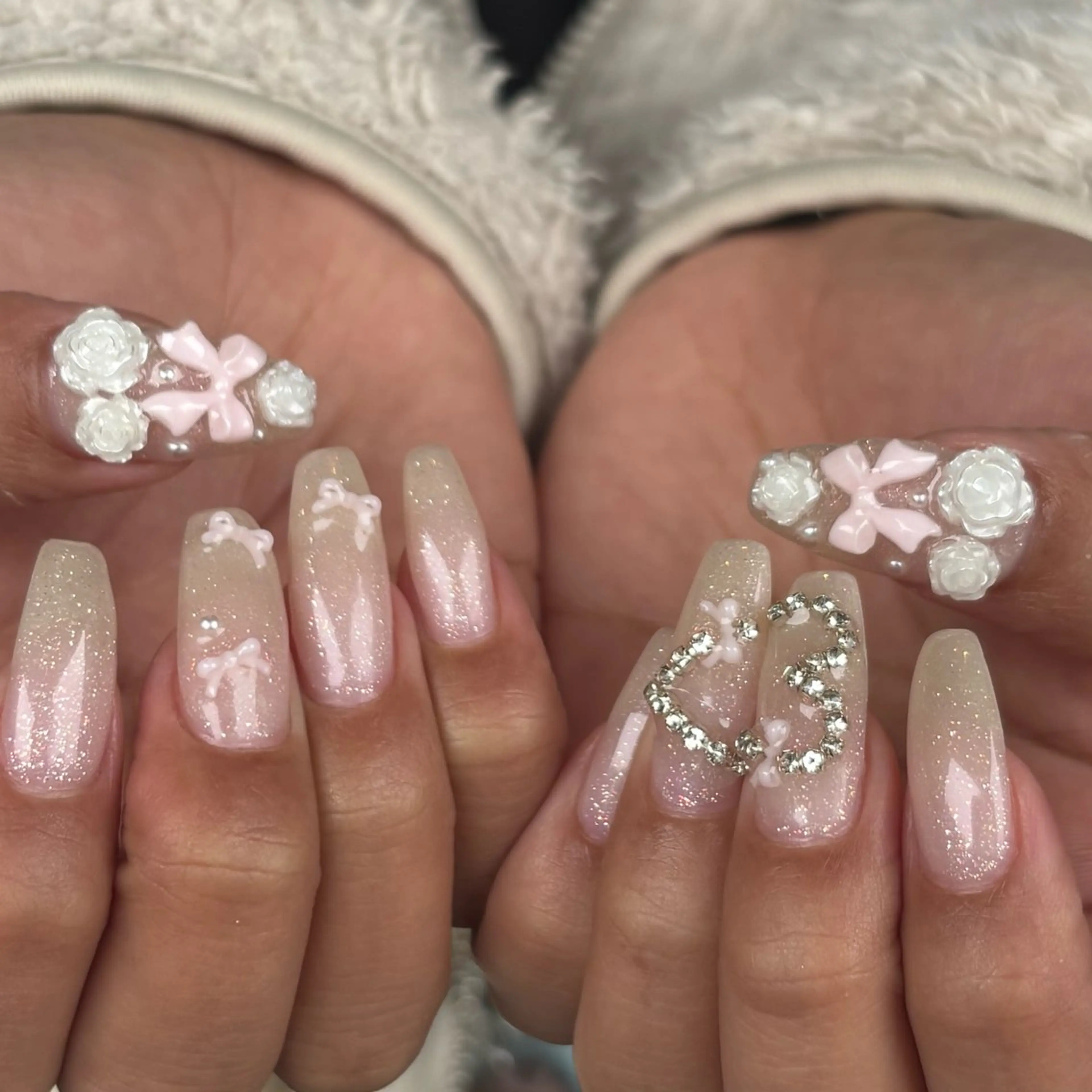 ネイル ハンドネイル 【Zina京都駅前】 きぬがわ らむのネイルデザイン