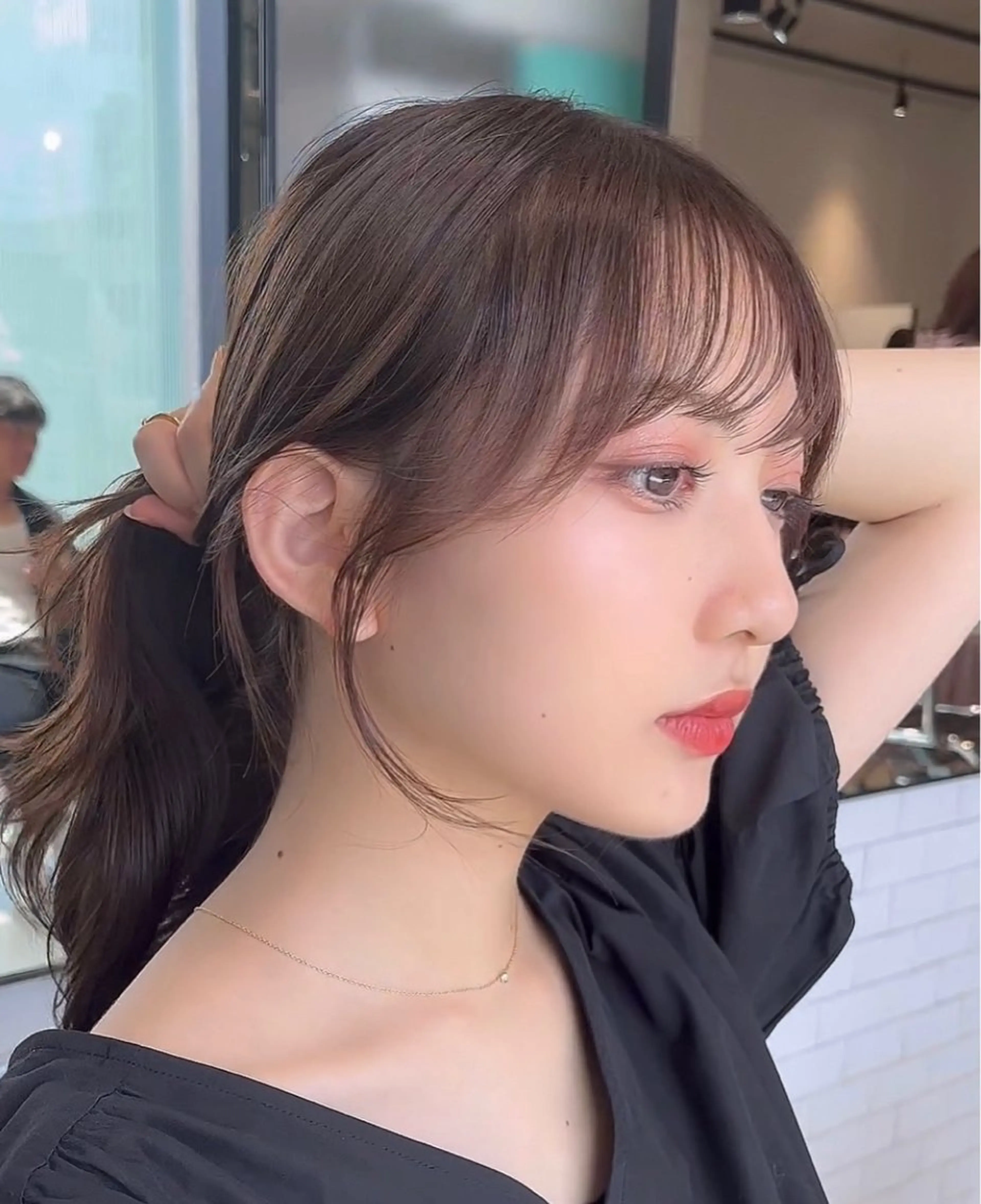 ロング カラー カット ヘアカラー トリートメント 🌫️大人韓国ヘア 🌫️naoyaのヘアスタイル