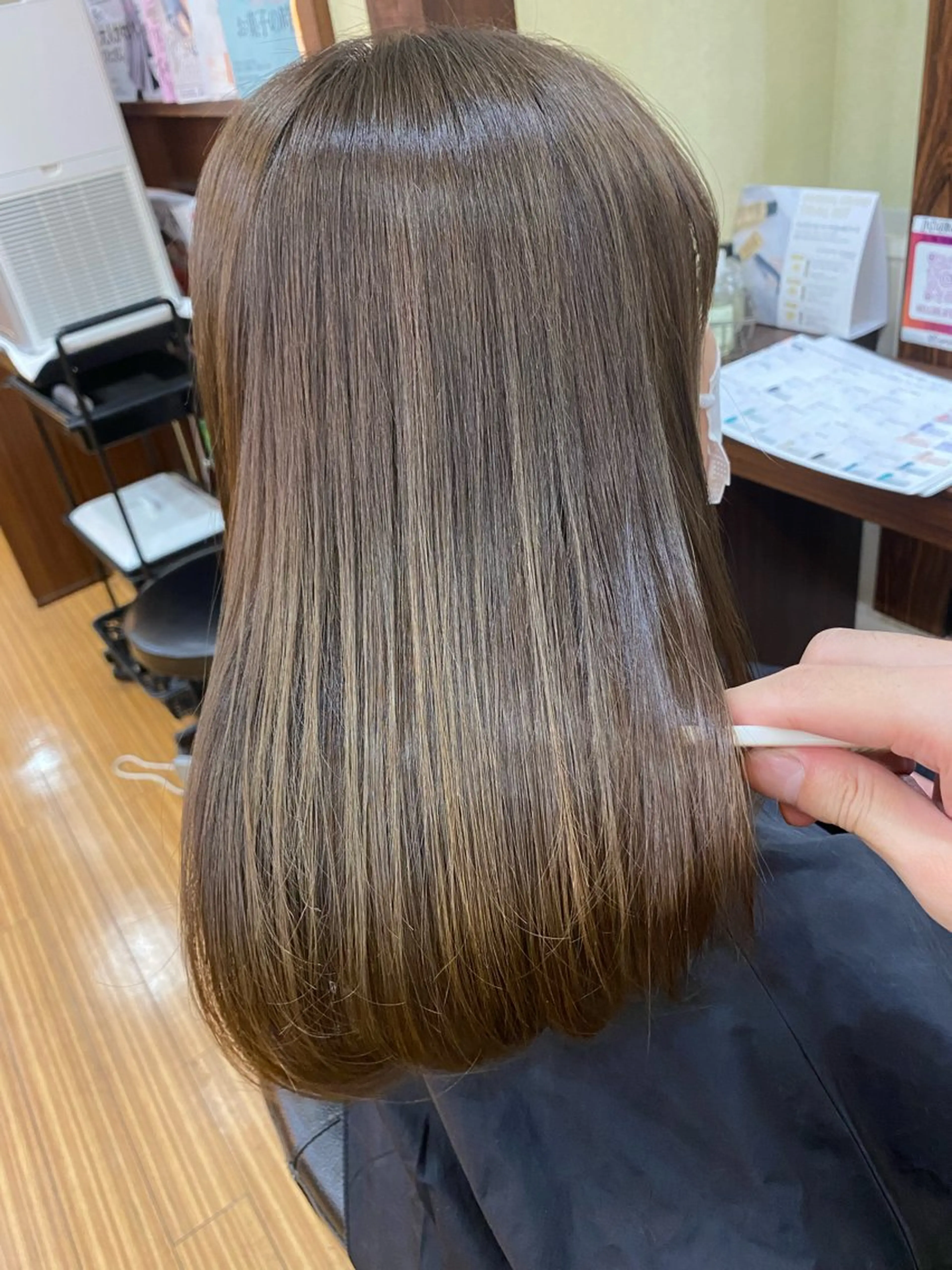 ミディアム 髪質改善 トリートメント WERULE pivot cross店所属・髪質改善/浅沼 亮のヘアスタイル