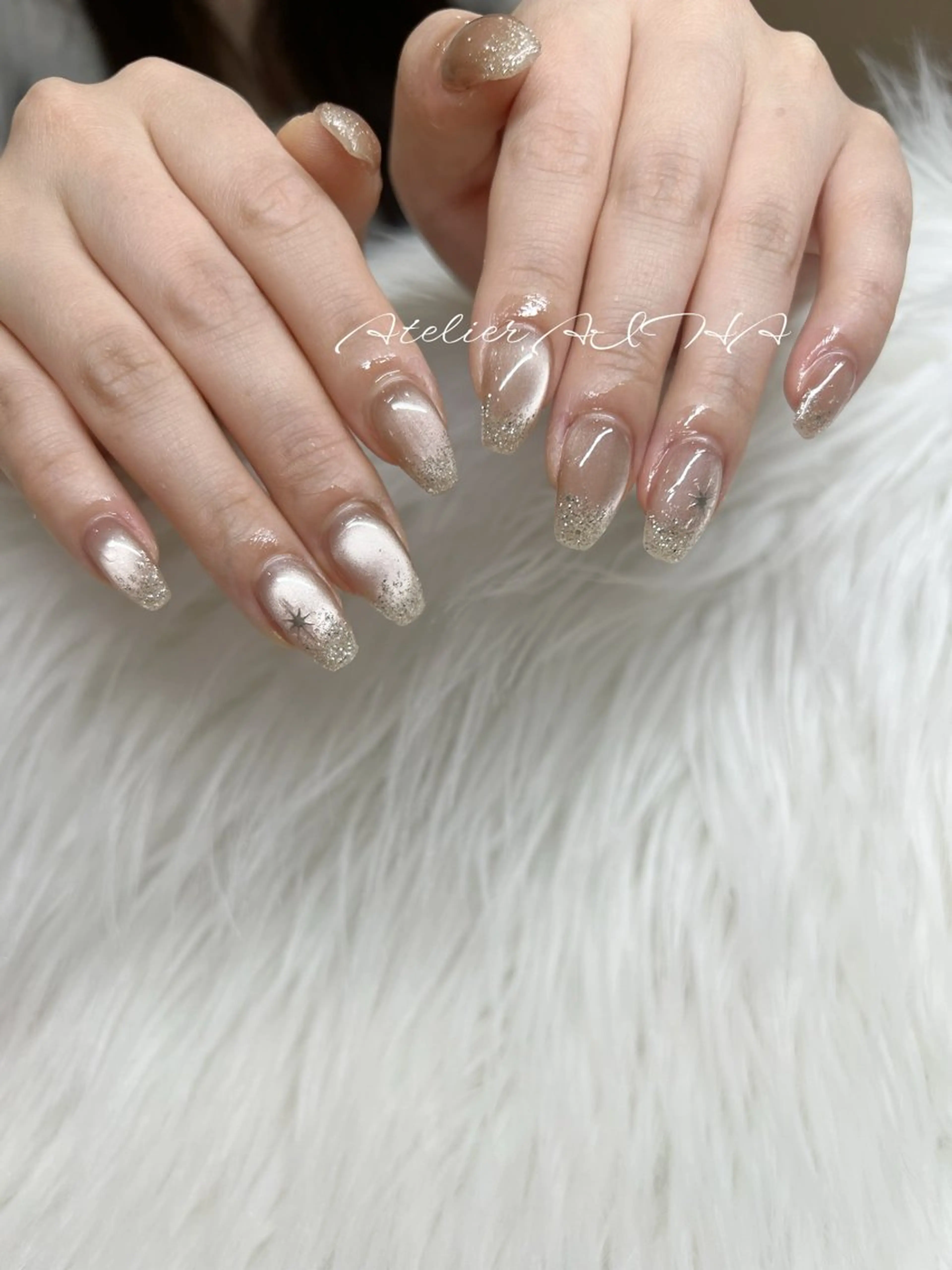 ミディアム アトリエAIHA所属・アトリエAIHA★ フィルイン推奨サロンのネイルデザイン