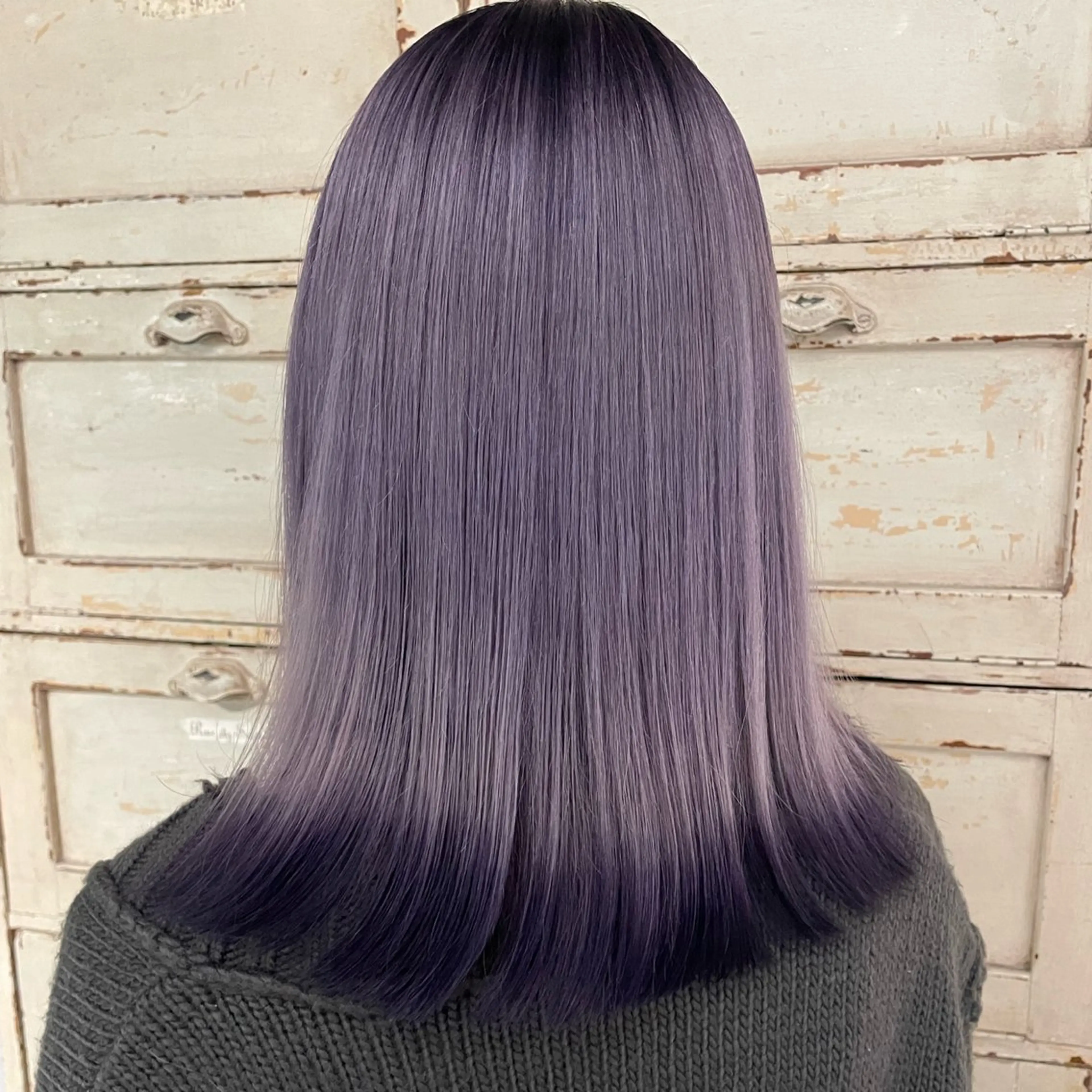 ミディアム カラー ヘアカラー RorriM natsuのヘアスタイル