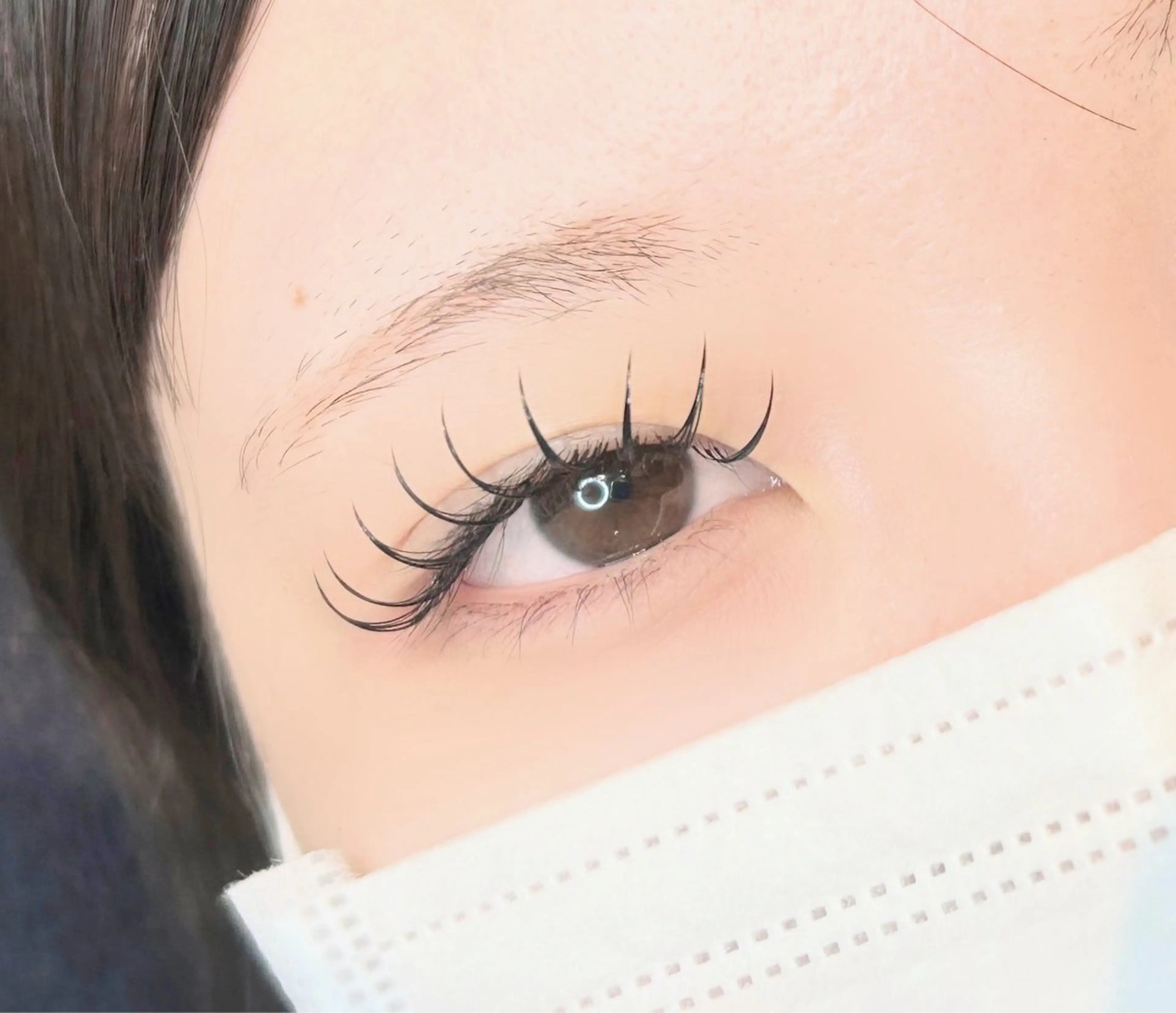 ミニモ学割🌸LEDフラットラッシュ80本🫧の写真