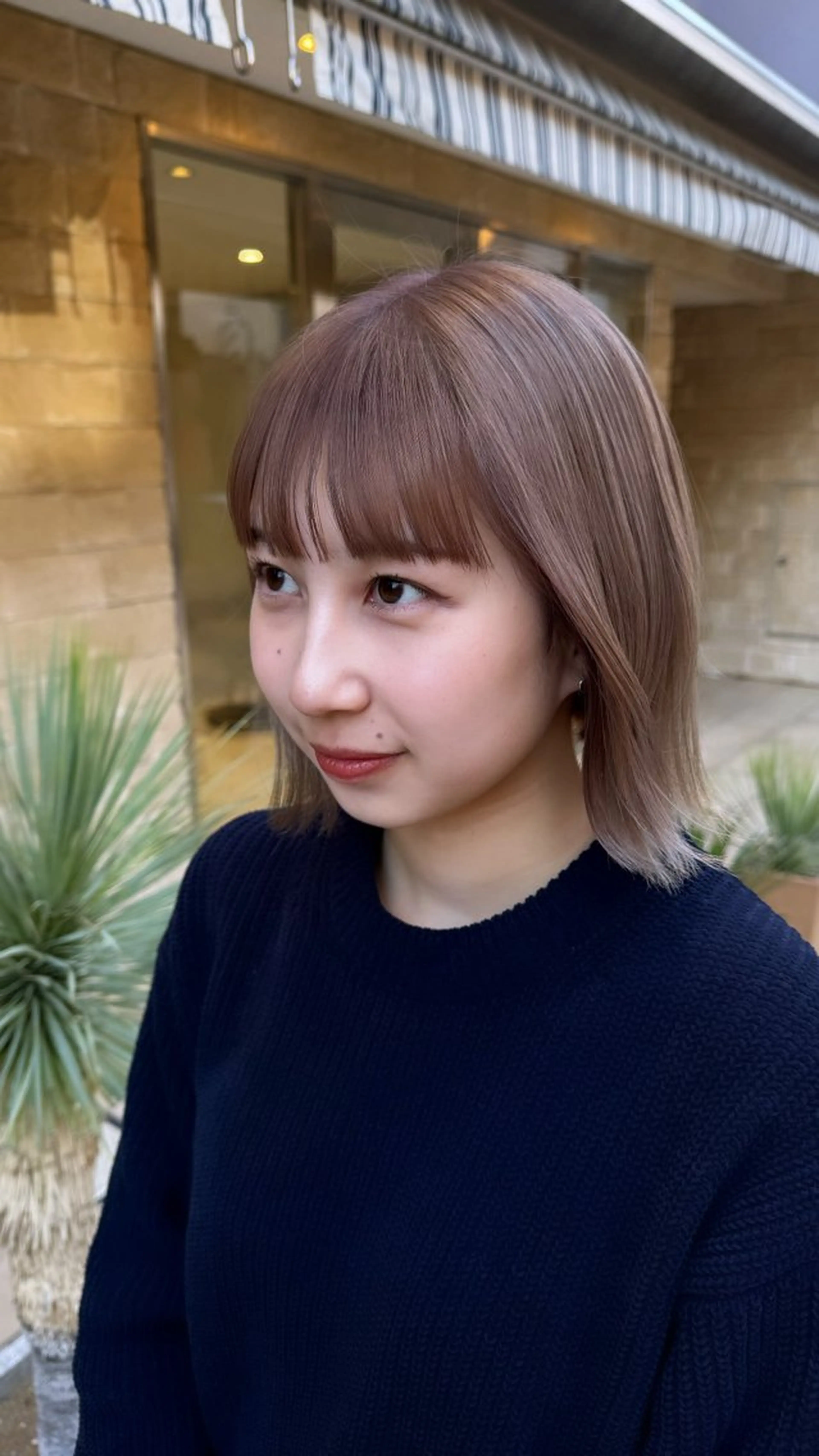 ミディアム カラー ヘアカラー トリートメント ヘアセット earth吉祥寺店所属・吉祥寺/koume/ カラー/レイヤーのヘアスタイル