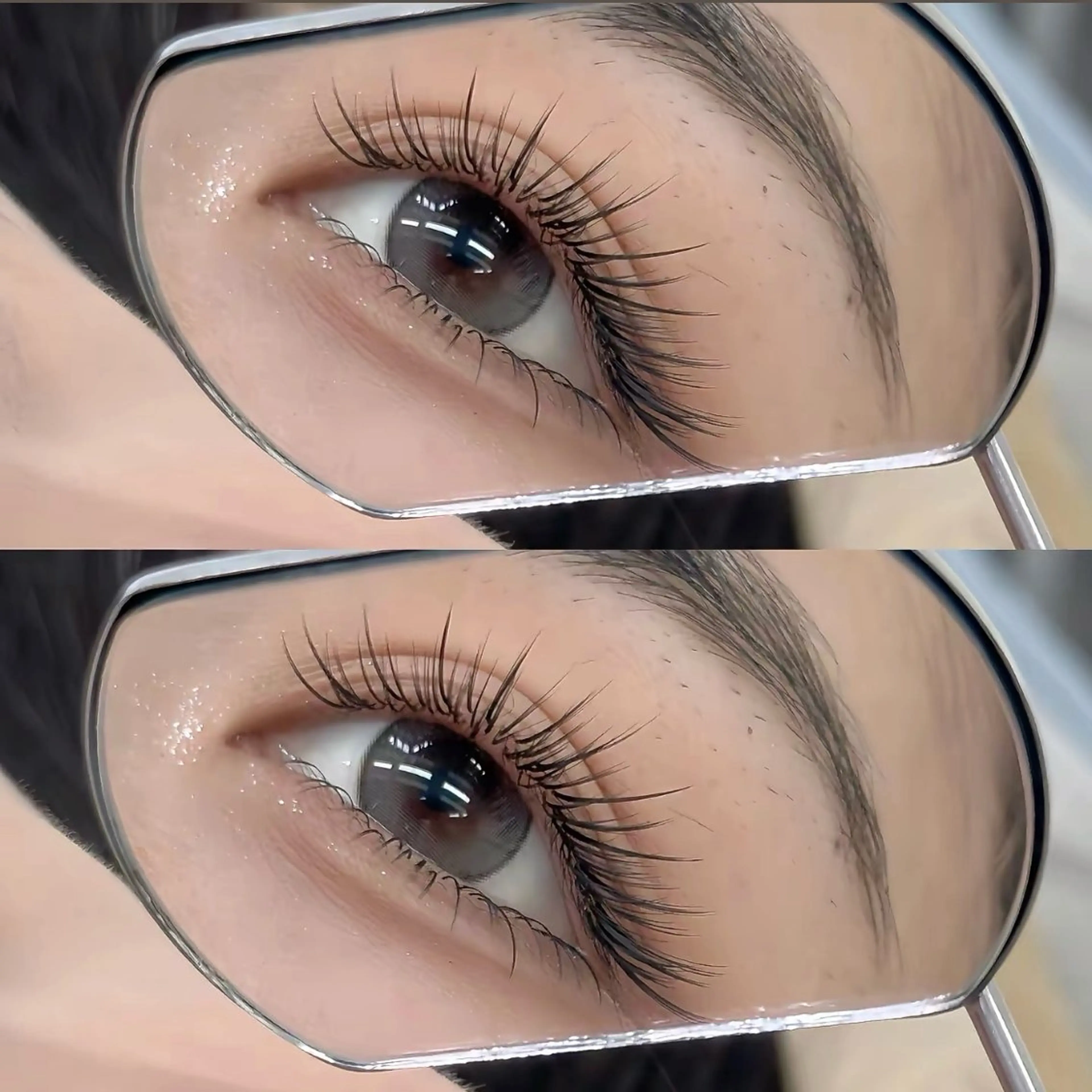 マツエク・マツパ 束感まつ毛 カラーマツエク フラットラッシュ パリジェンヌラッシュリフト まつげパーマ ミユ 横浜のマツエク・マツパデザイン