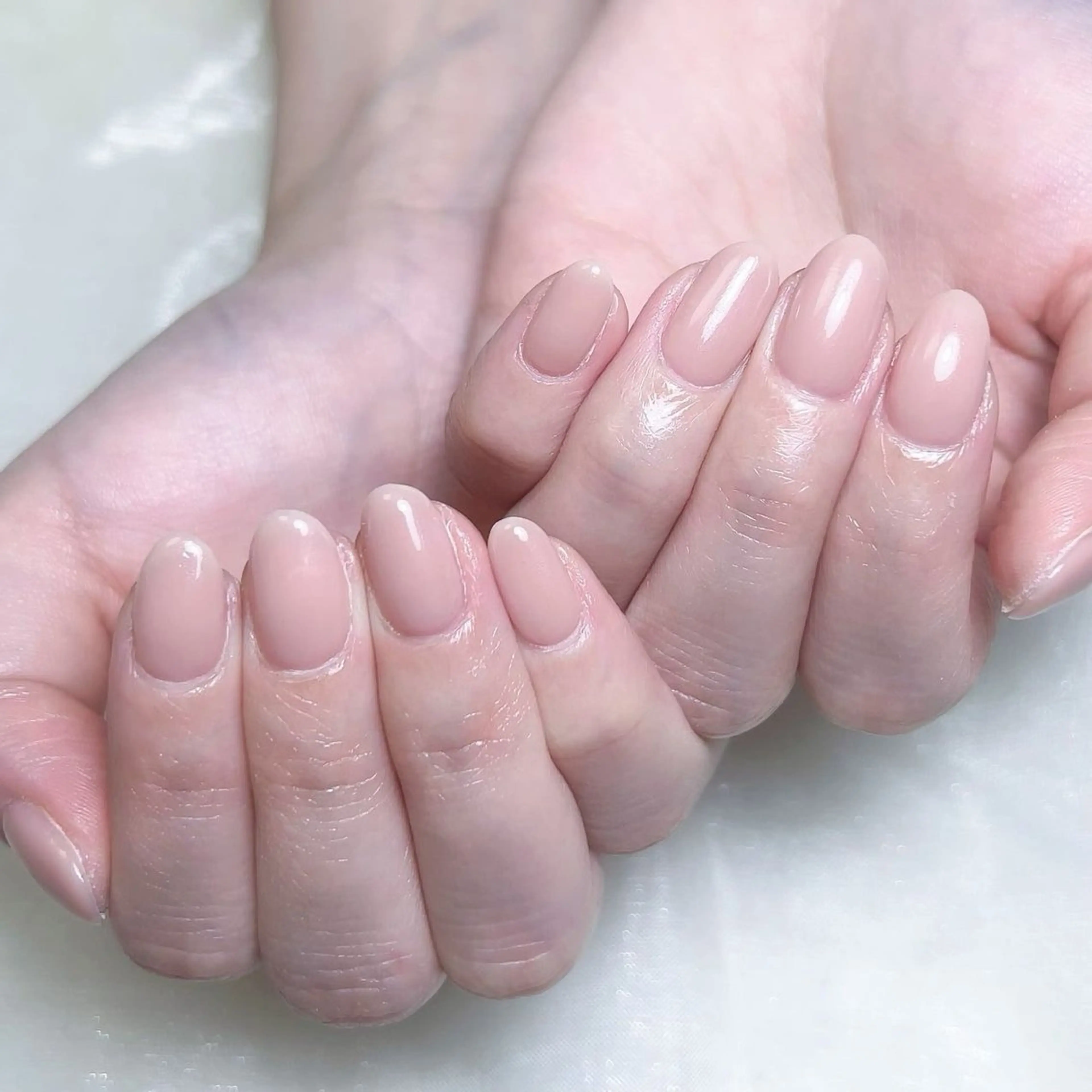 メンズ ネイル ワンカラーネイル ハンドネイル Nail salon 木にいるのネイルデザイン