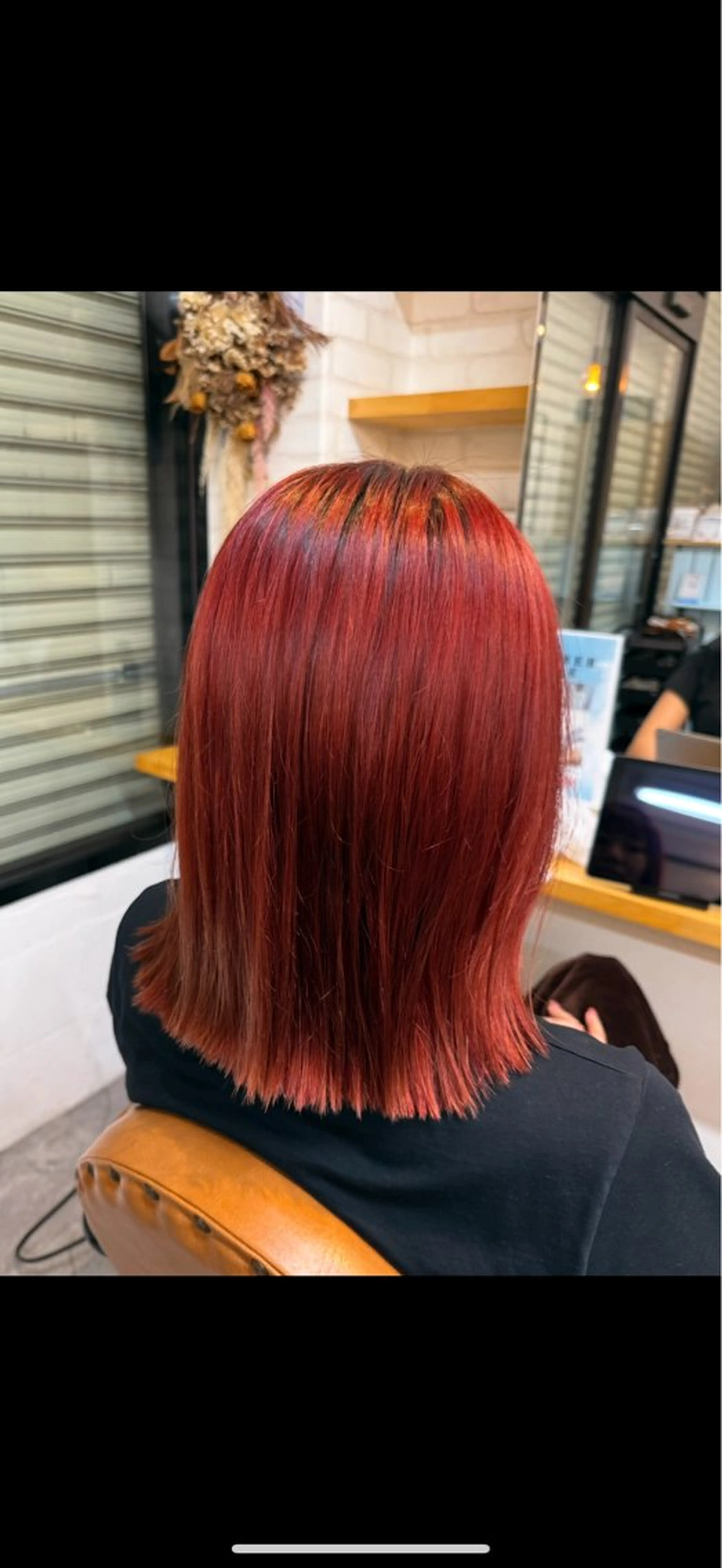 ミディアム 谷口 瑠南のヘアスタイル