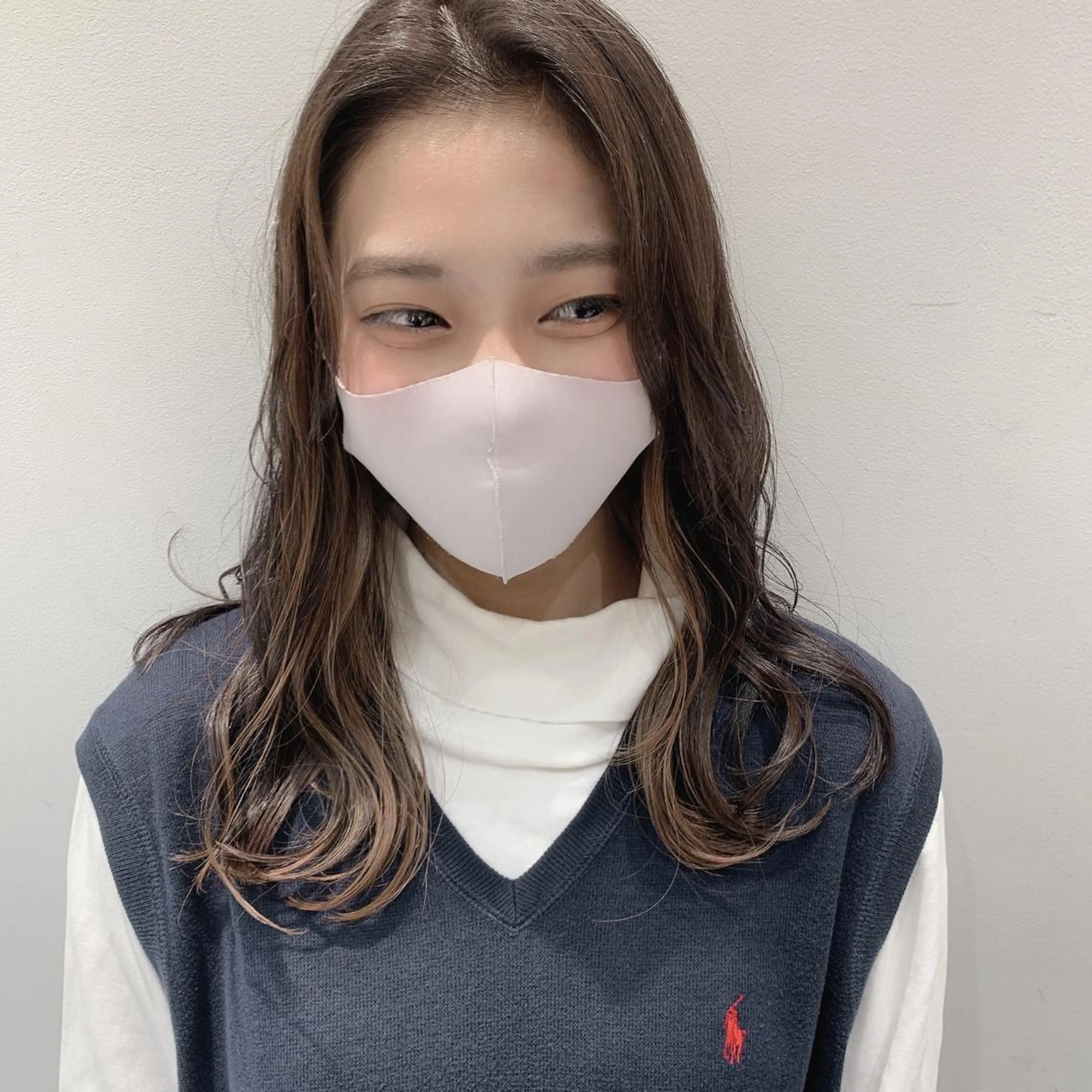 ロング カラー ベージュカラー ブリーチ ヘアカラー トリートメント 🦖鶴岡香純🦖 産休中のヘアスタイル