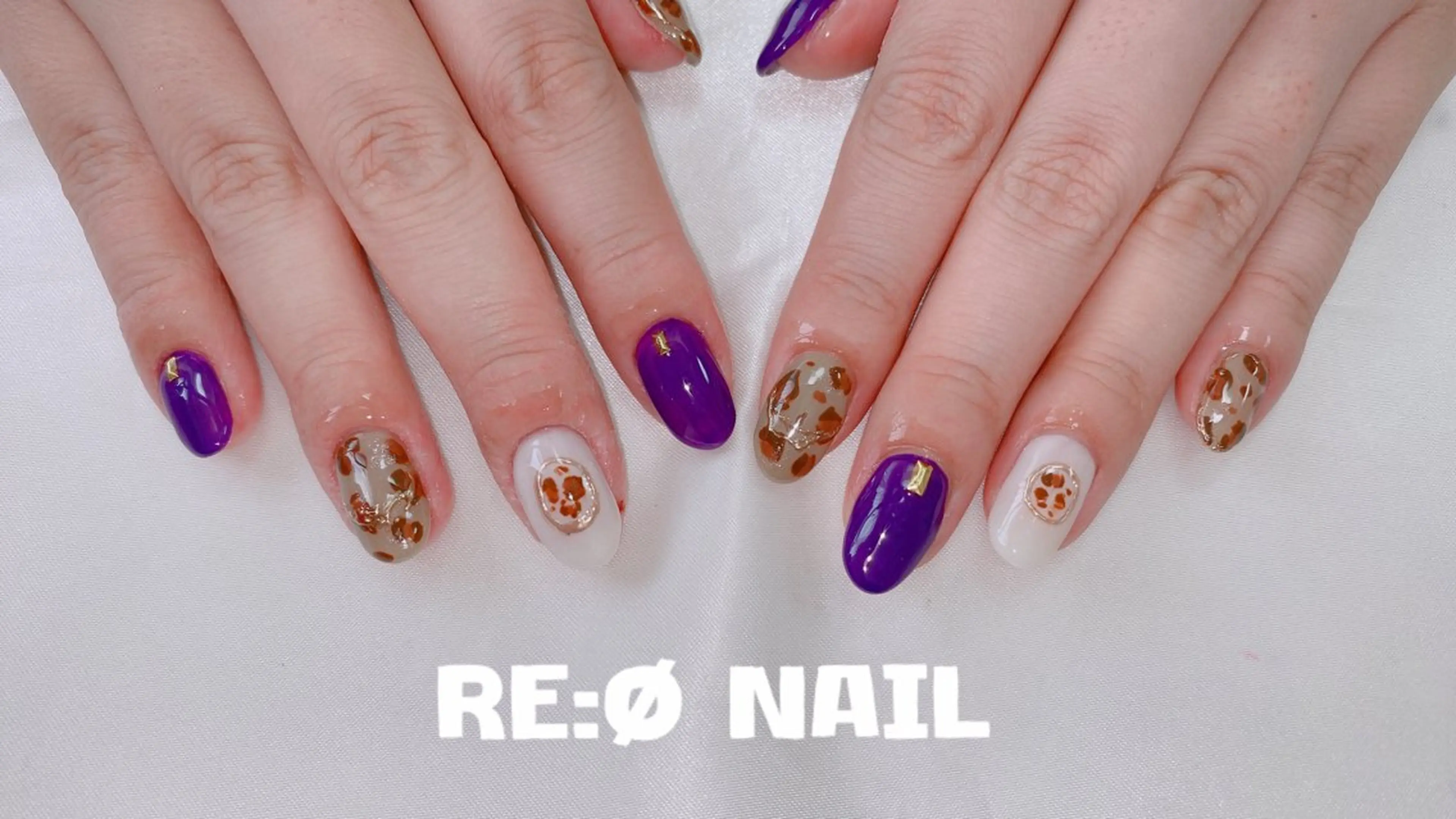 ネイル ハンドネイル Re:Ø nail 🩵TSUJIのネイルデザイン