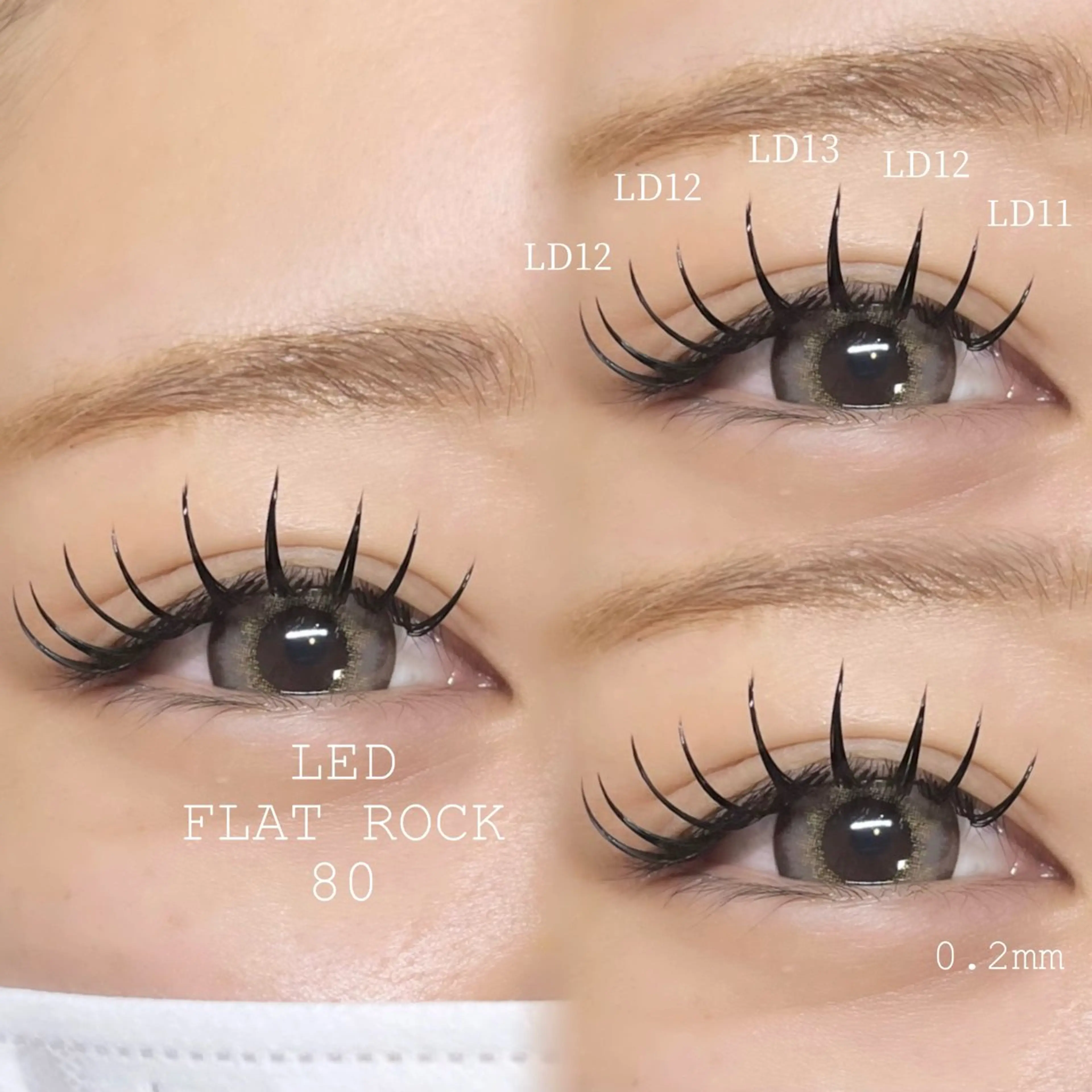 ❄️【1月限定】❄️LEDフラットロック80束※他店オフ¥1,000の写真