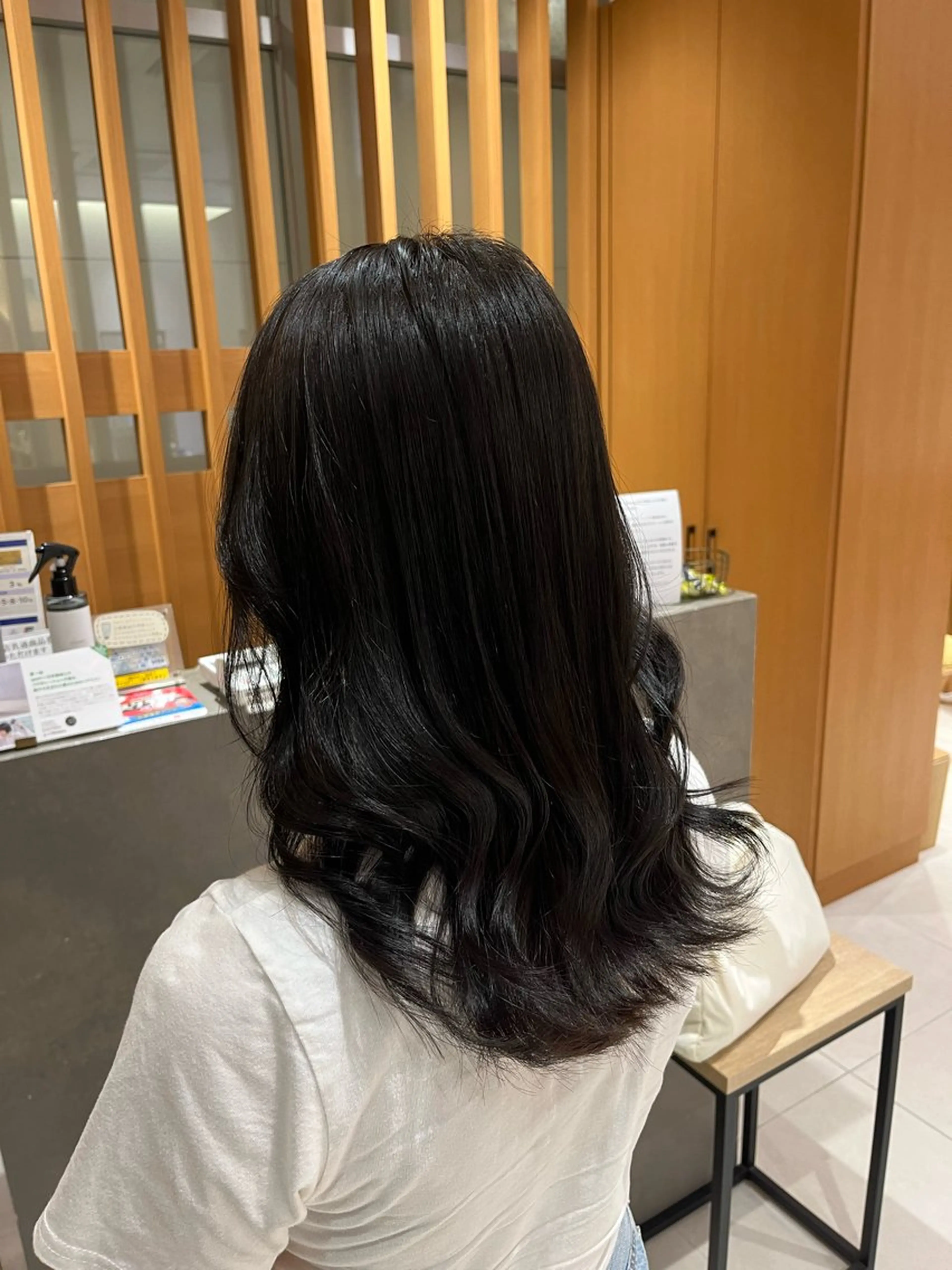 セミロング カラー カット ヘアカラー トリートメント 髪質改善／ストレート 特化／津久井裕仁🫧のヘアスタイル