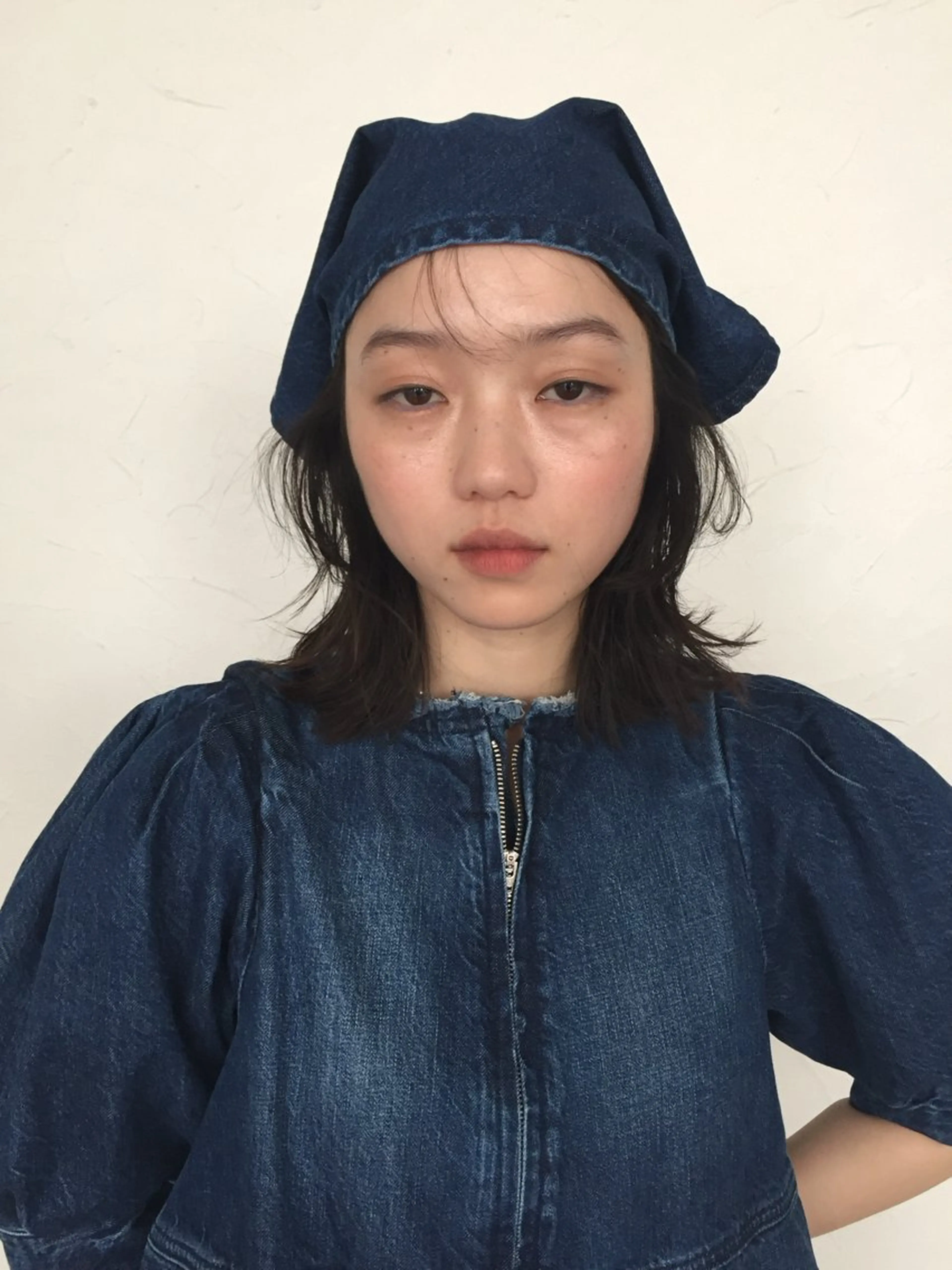 ミディアム 熊谷 由貴のヘアスタイル