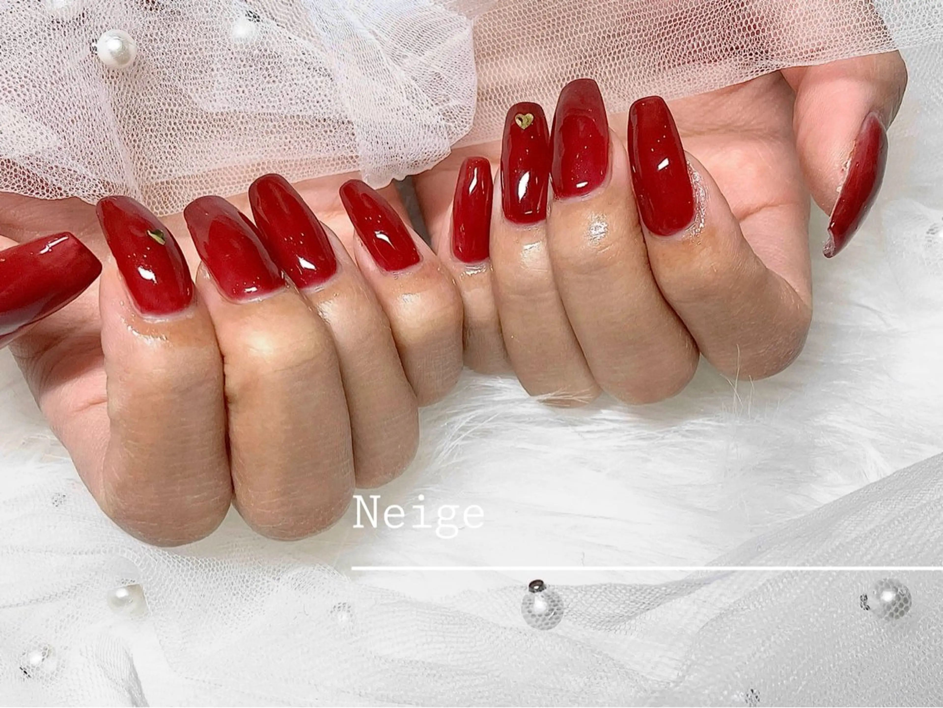 ネイル ハンドネイル Neige所属・Neige 𓂃 aiのネイルデザイン