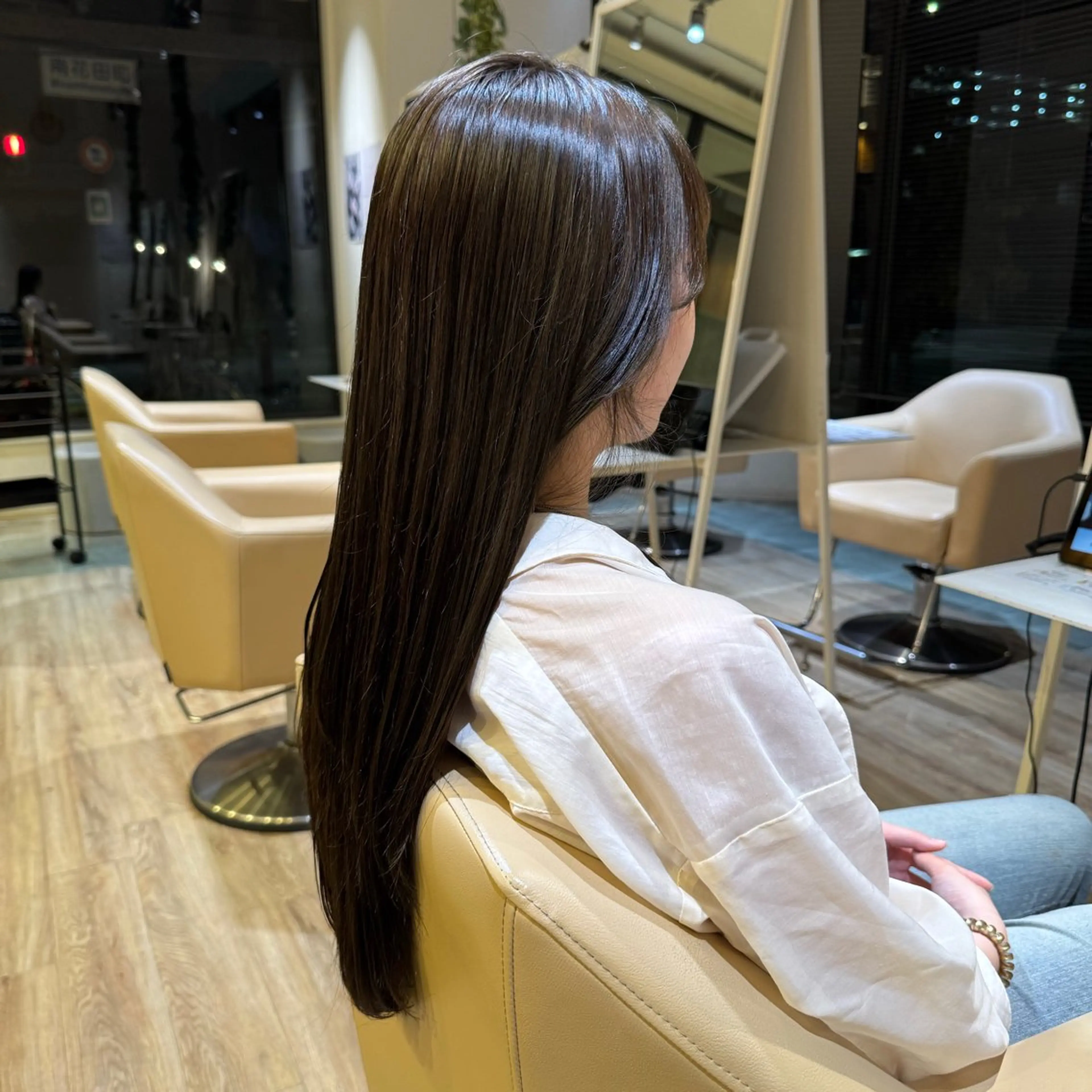 レディースカット＋縮毛矯正✂️ ※17:00~/長さ指定なしの写真