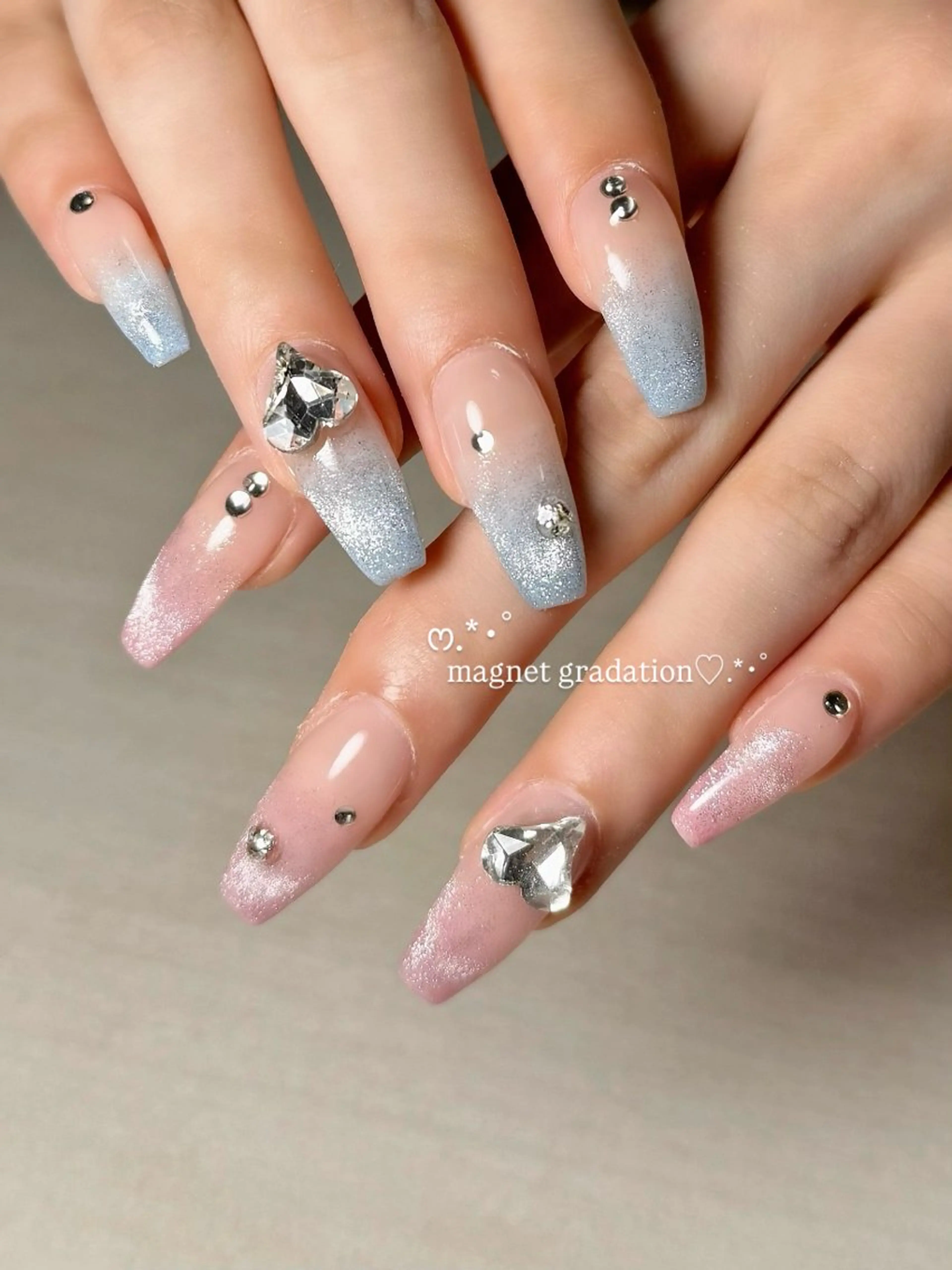 ネイル ハンドネイル 【Yappy🌈】 💖P-tanaのネイルデザイン