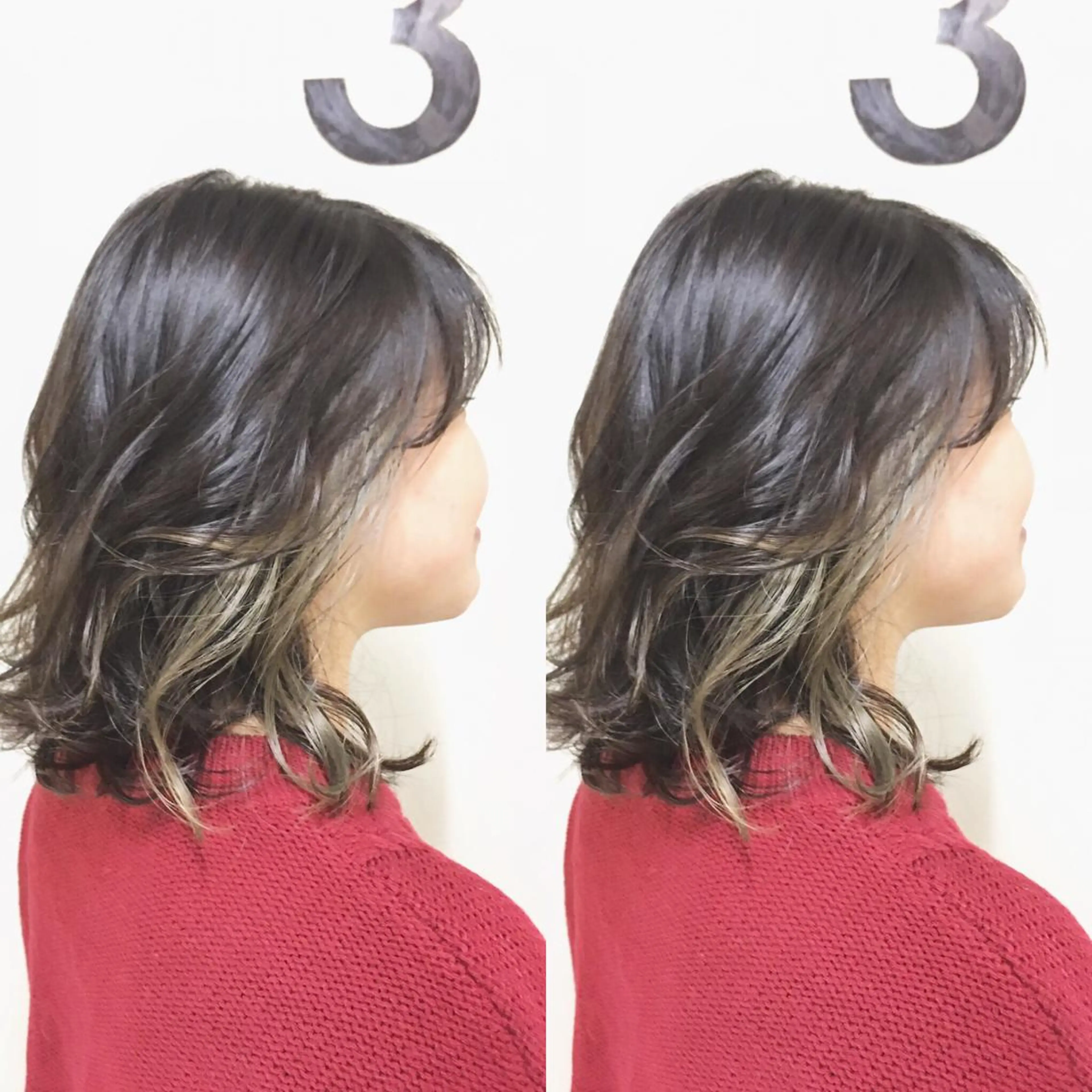 ミディアム カラー ヘアアレンジ メンズ キッズ ネイル マツエク・マツパ メンズハイライト ハイライトカラー ハイライト AUBE HAIRazul吉祥寺所属・綺麗な髪質にしたい方 限定🌈清水　祥のヘアスタイル