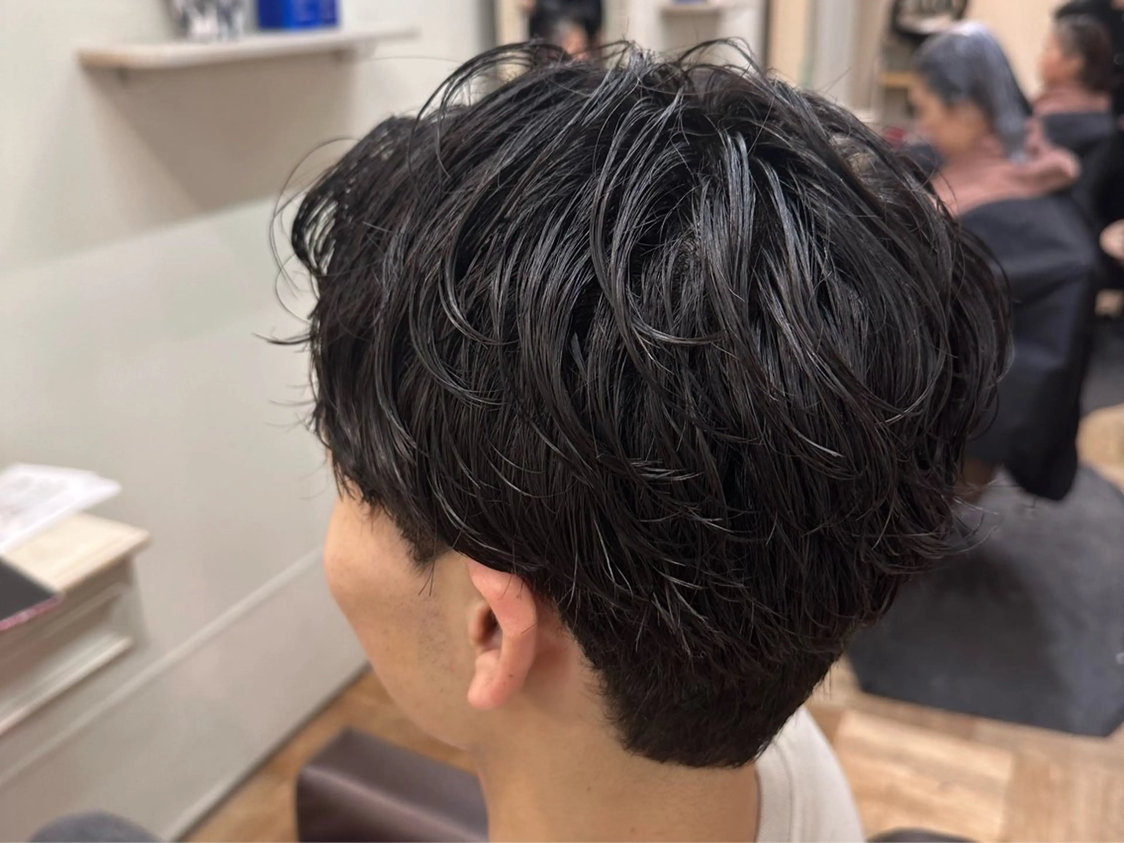 メンズ カット パーマ 南草津/レイヤー/ ゴトウのヘアスタイル