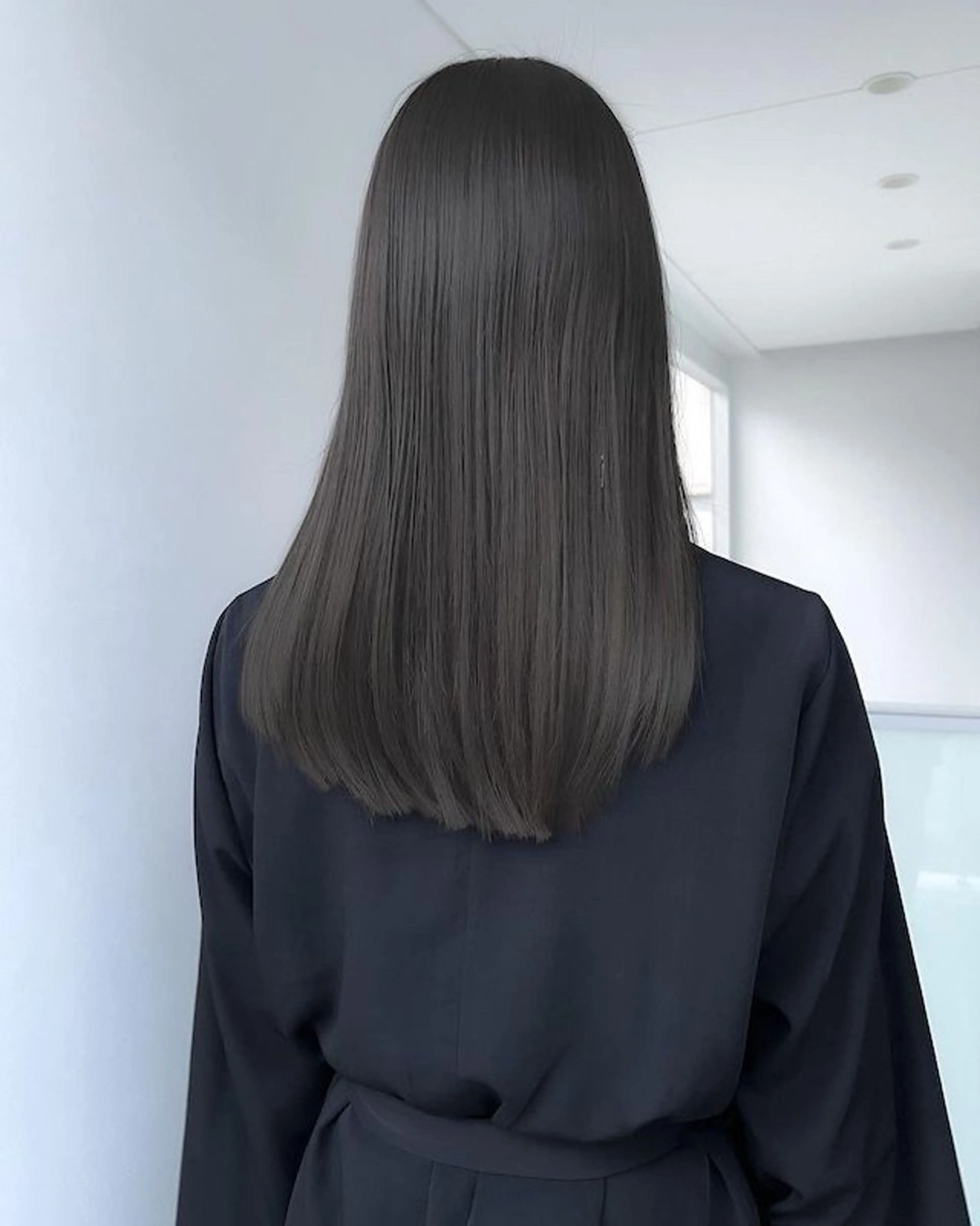 straight perm🌀(縮毛矯正)⚠️ブリーチ、ハイライト履歴のない方対象の写真