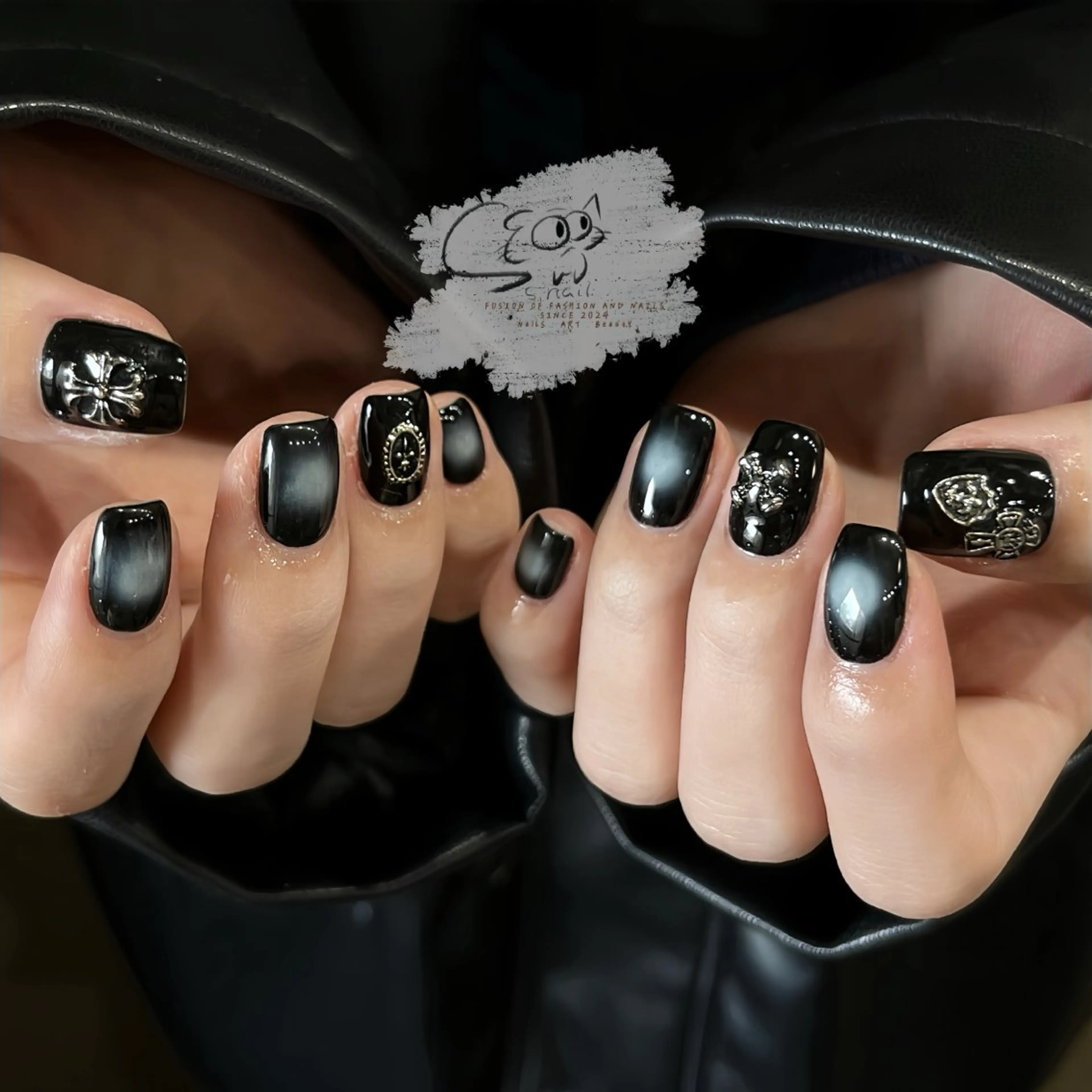 ネイル チークネイル フレンチネイル グラデーション マグネットネイル ワンカラーネイル ハンドネイル S.nail所属・S.nail _のネイルデザイン