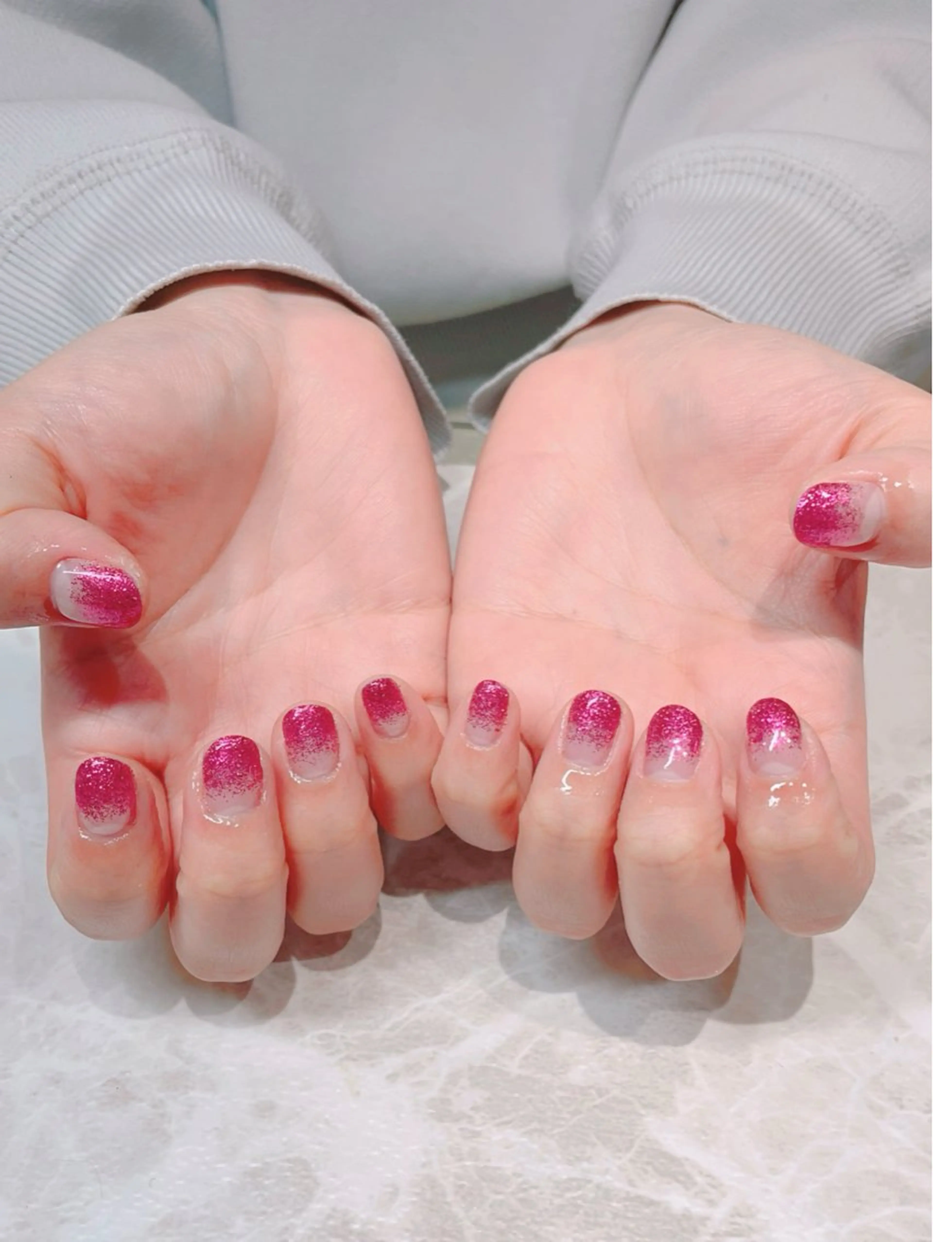 ネイル ピンク ハンドネイル 🐾佐藤 りえ🐾のネイルデザイン