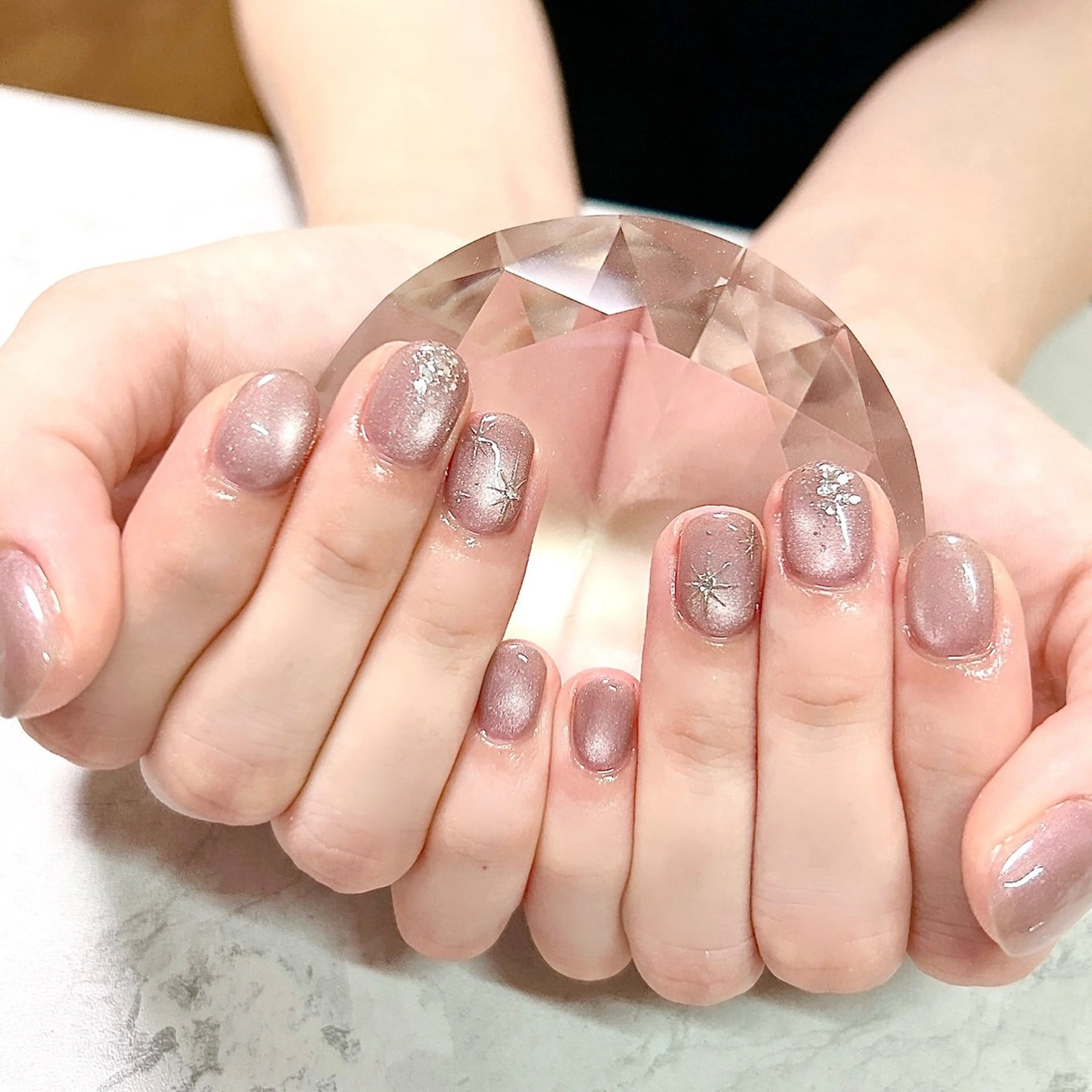 ネイル シンプルネイル private salon Reiのネイルデザイン