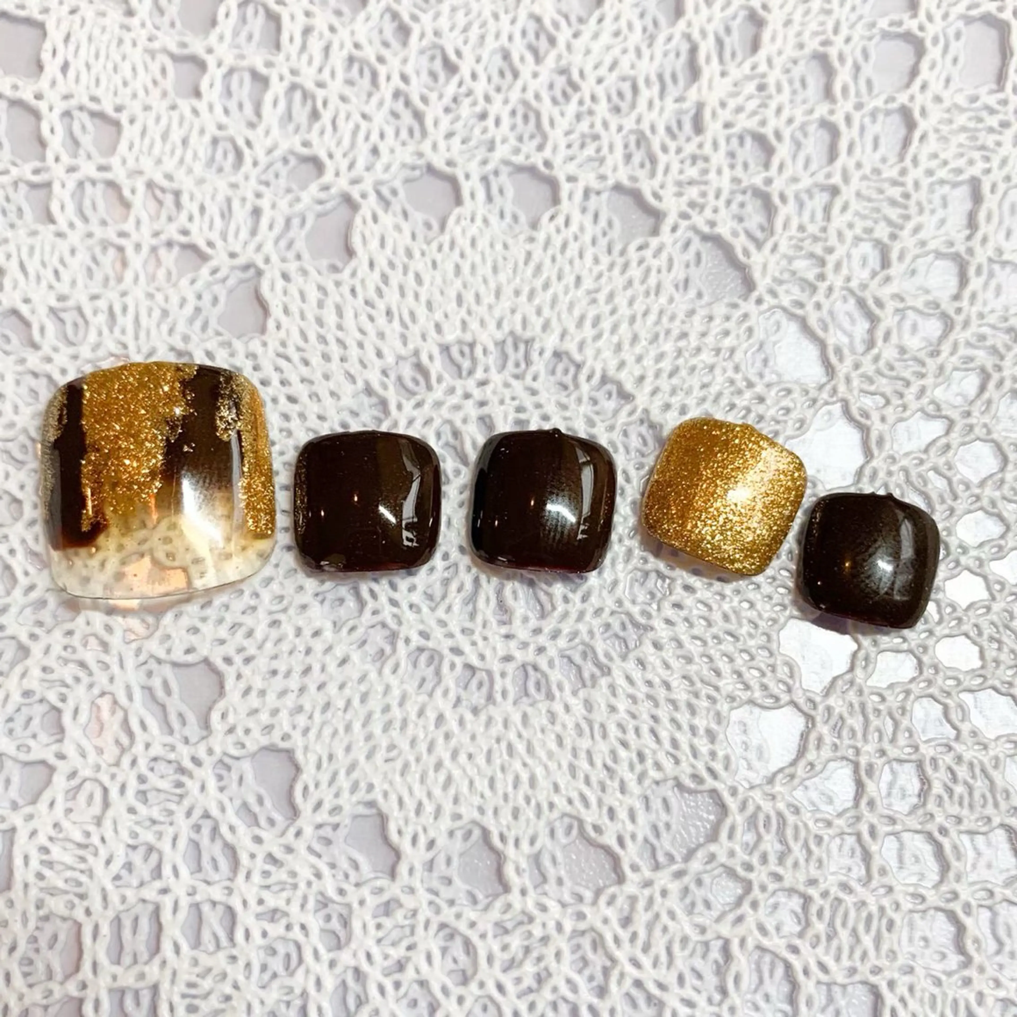 フット💛塗りかけﾈｲﾙ※オフ込み👉🏻￥8700 （色変更OK✨️）の写真